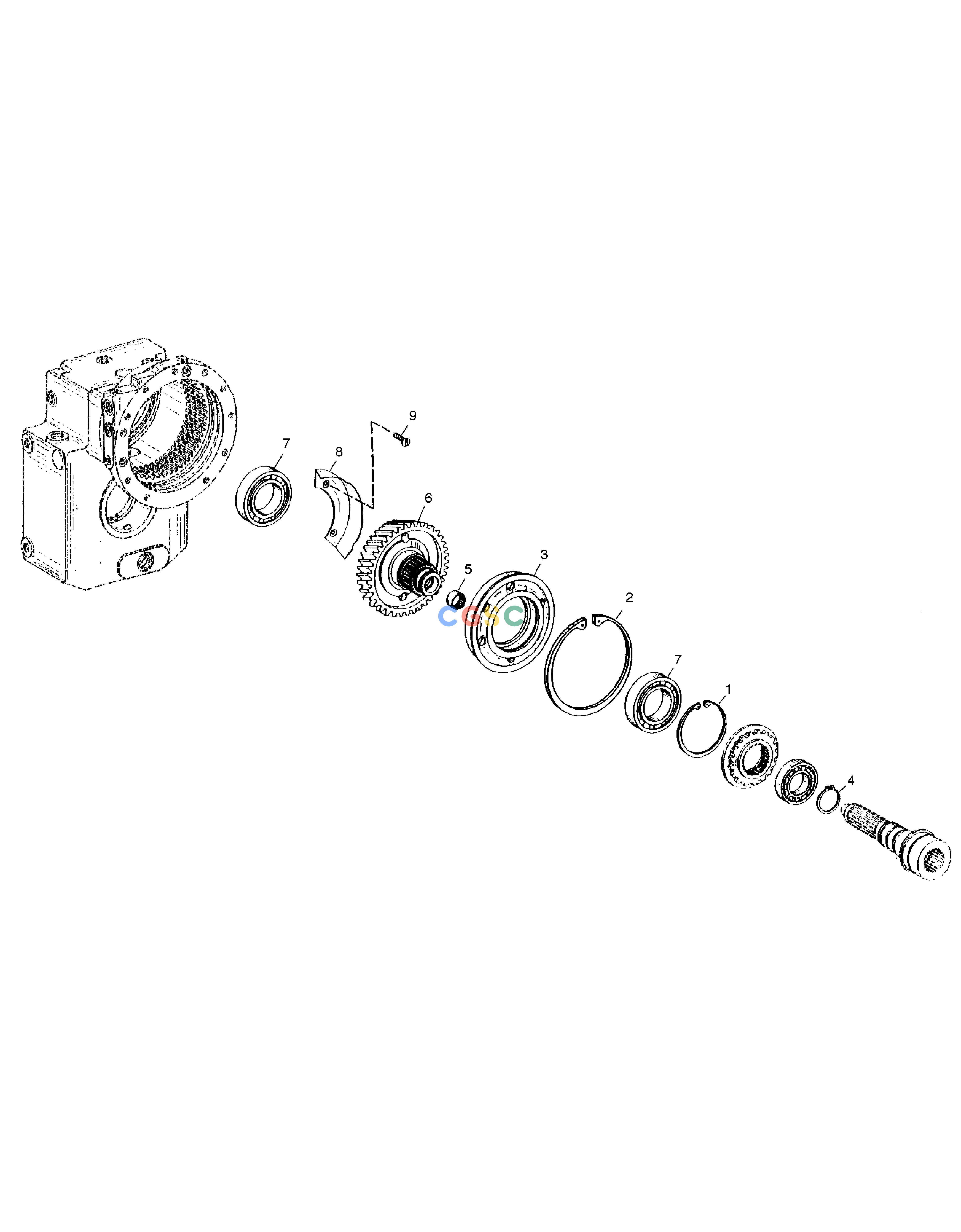 斗山零件查询SPUR GEAR DRIVE-TRANSMISSION SOLAR 130W-V(2) Doosan parts catalog online