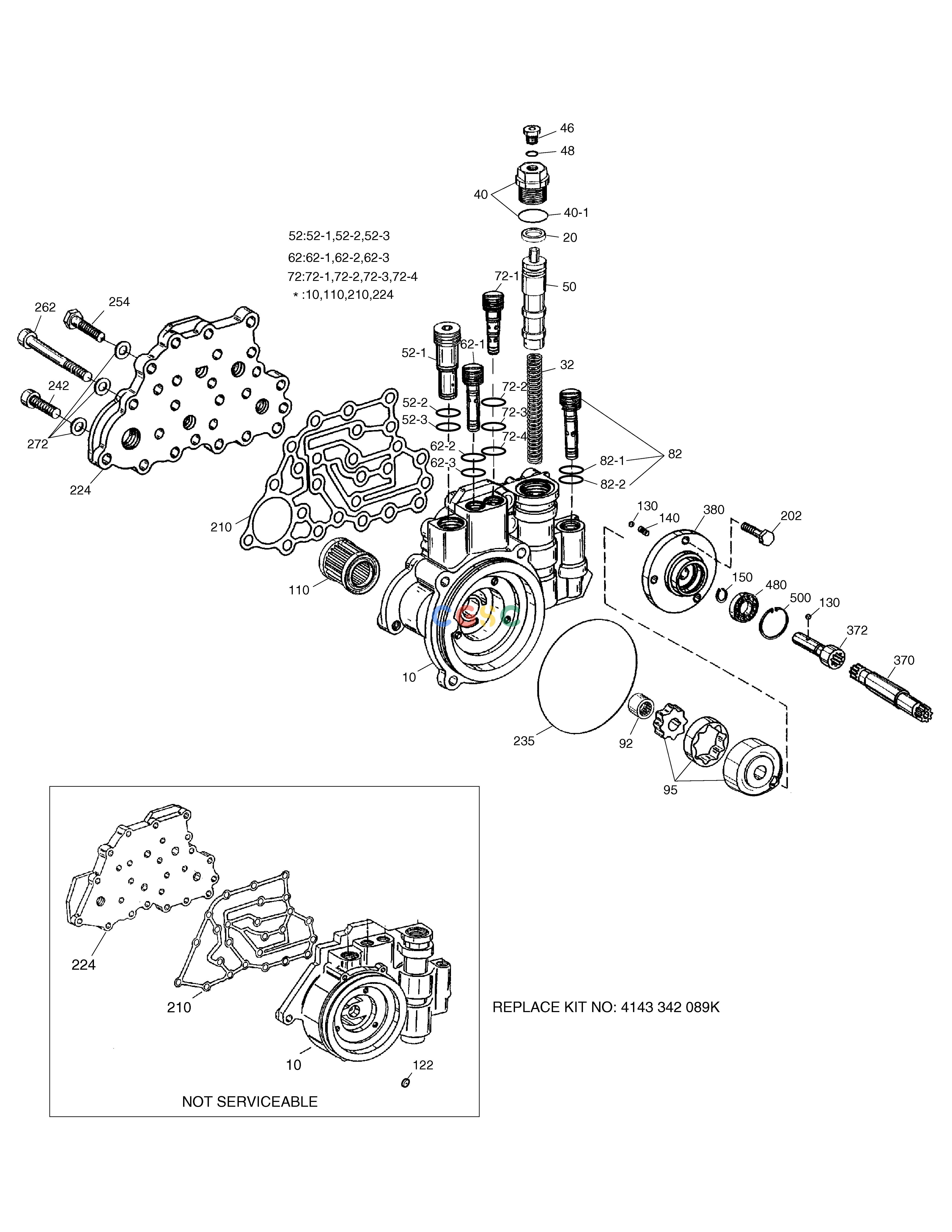 斗山零件查询GEAR SHIFT SENSOR-TRANSMISSION SOLAR 130W-V(2) Doosan parts catalog online