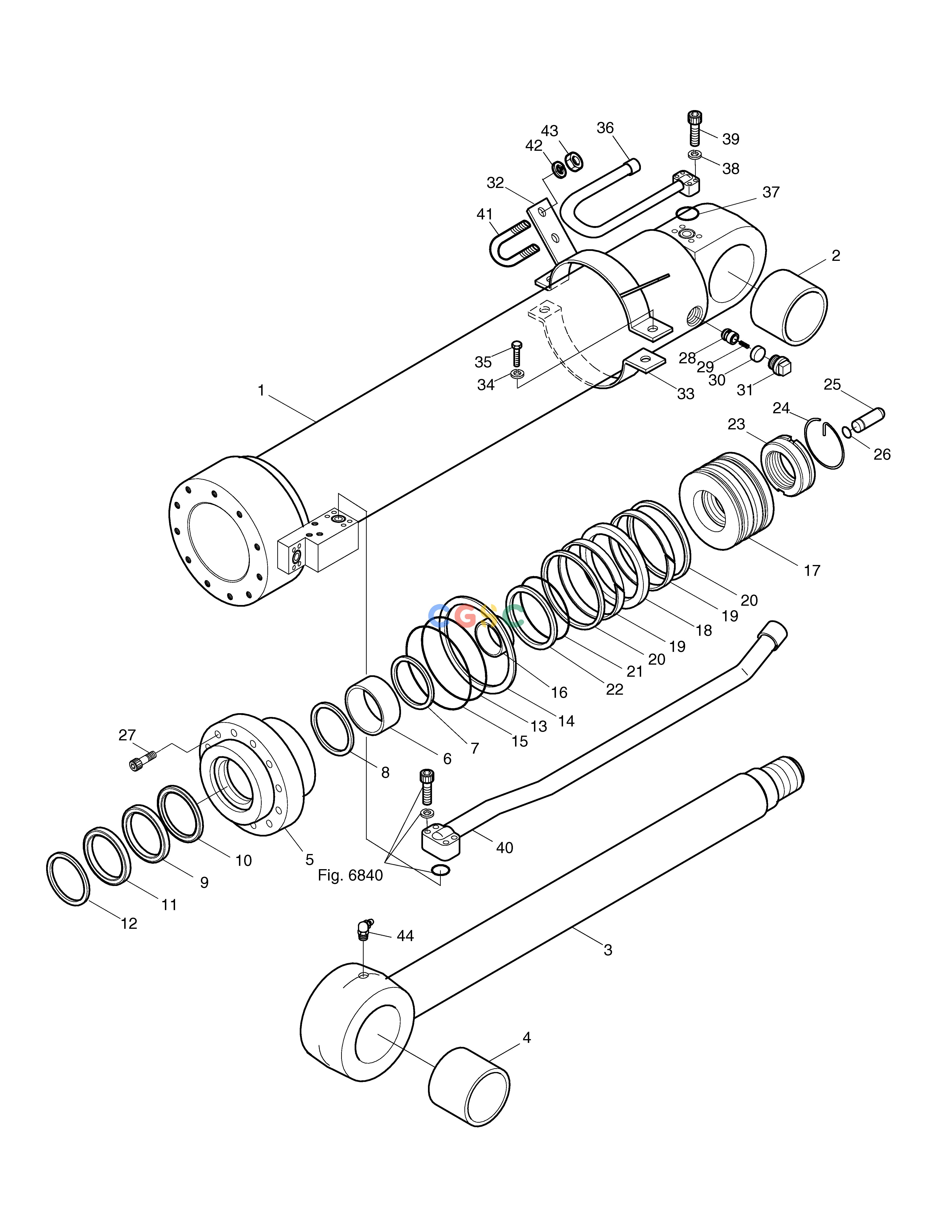 斗山零件查询ARM CYLINDER-ARTI. BOOM FOR LOCK VALVE SOLAR 130W-V(2) Doosan parts catalog online