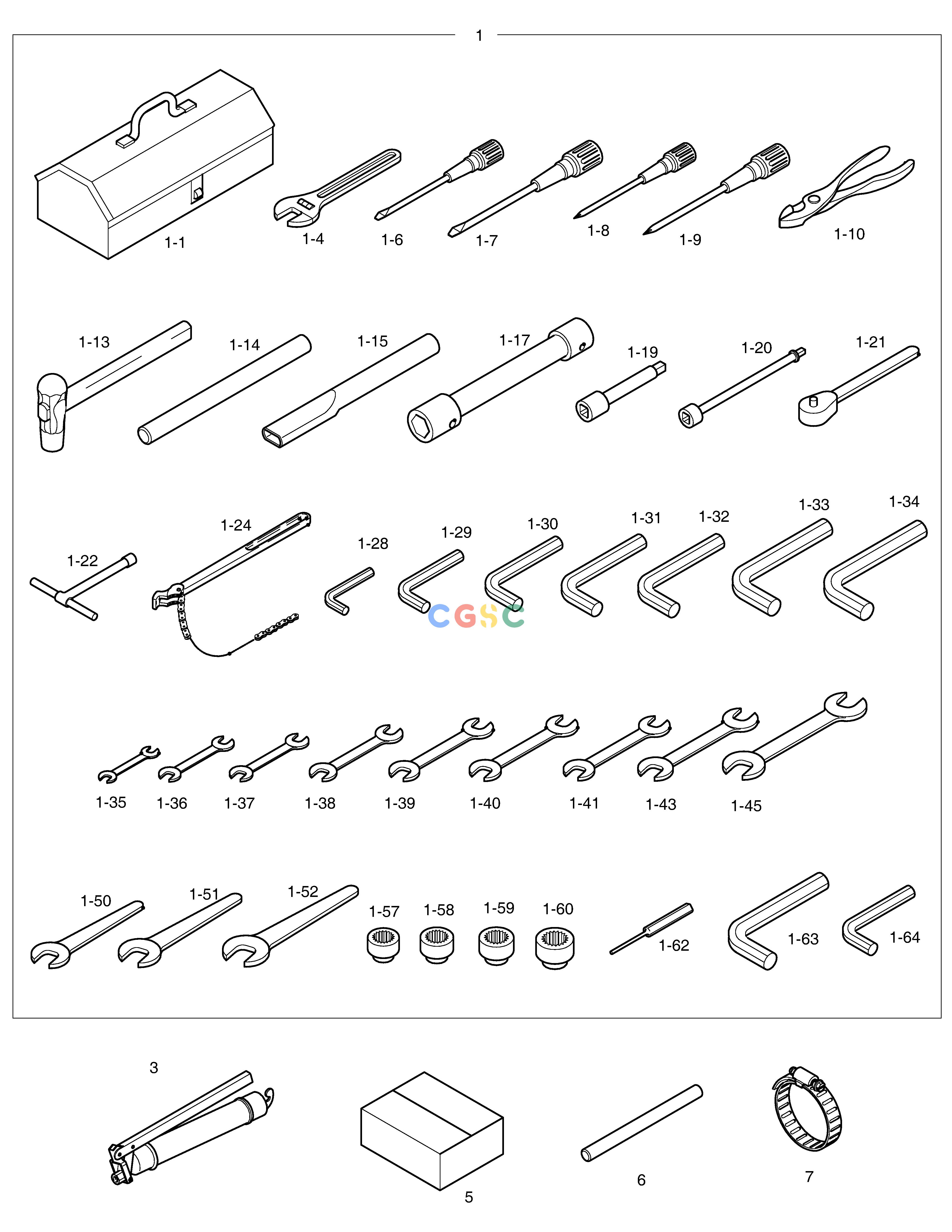 斗山零件查询TOOLS SOLAR 130W-V(2) Doosan parts catalog online