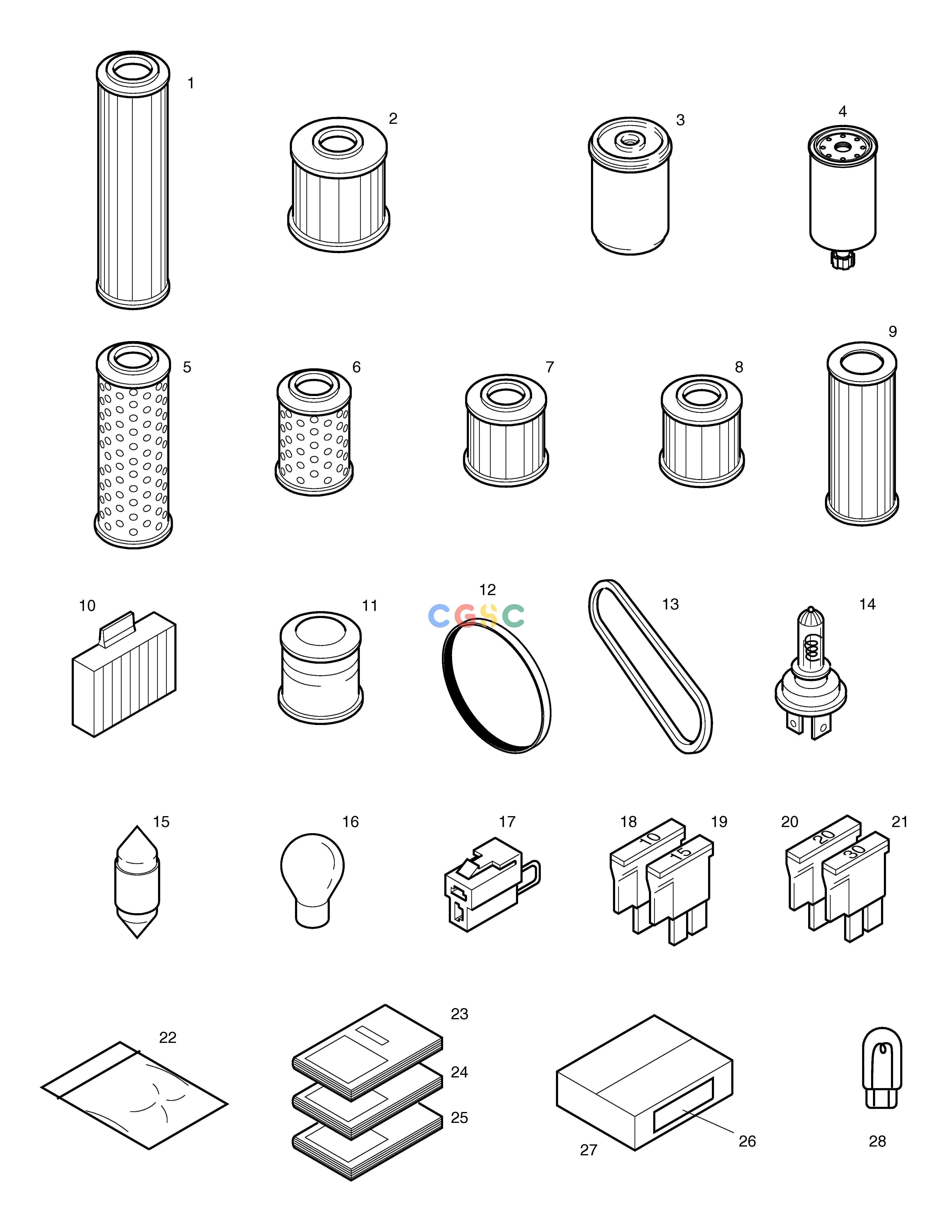斗山零件查询SPARE PARTS SOLAR 130W-V(2) Doosan parts catalog online