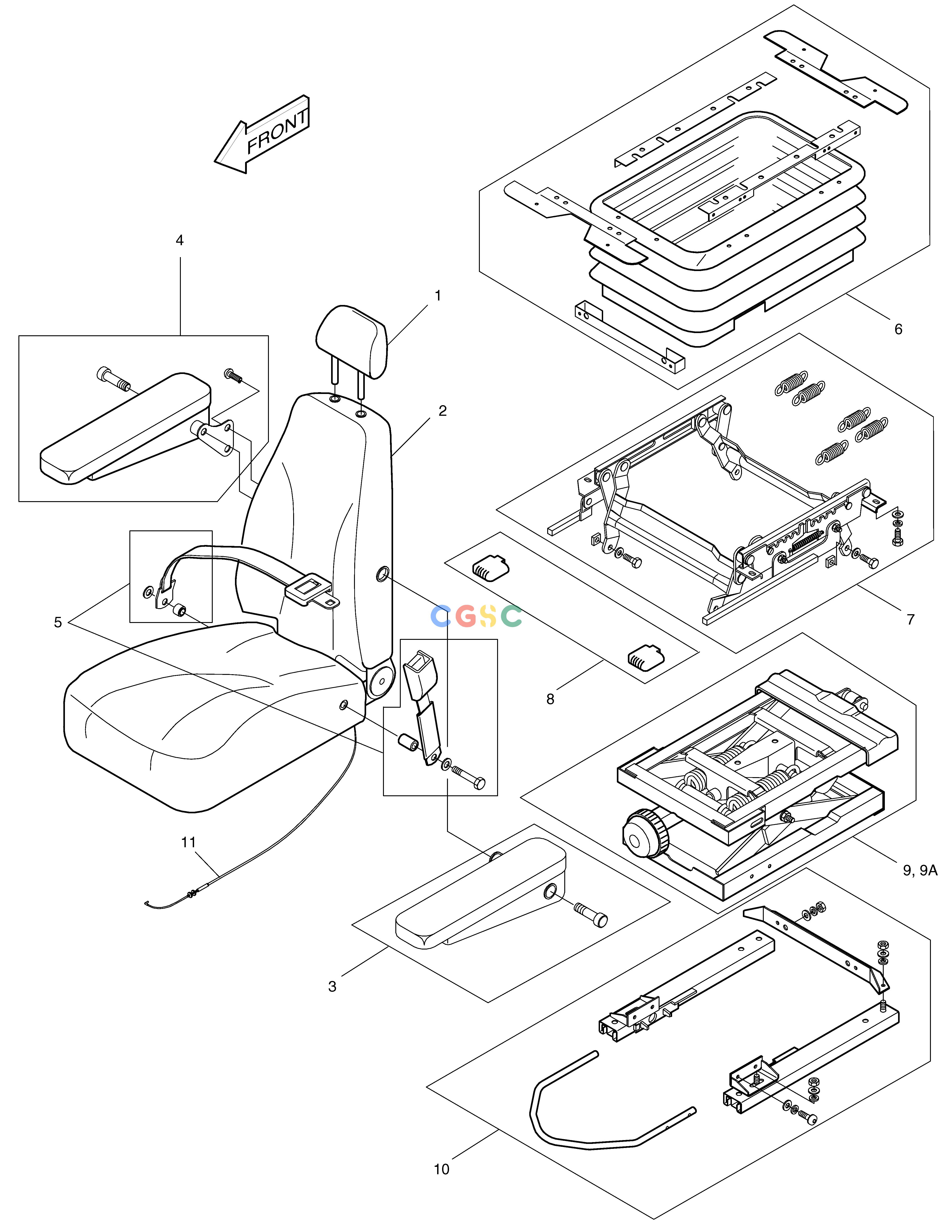 斗山零件查询SEAT-EUROPE & U.S.A SOLAR 130LC-V Doosan parts catalog online