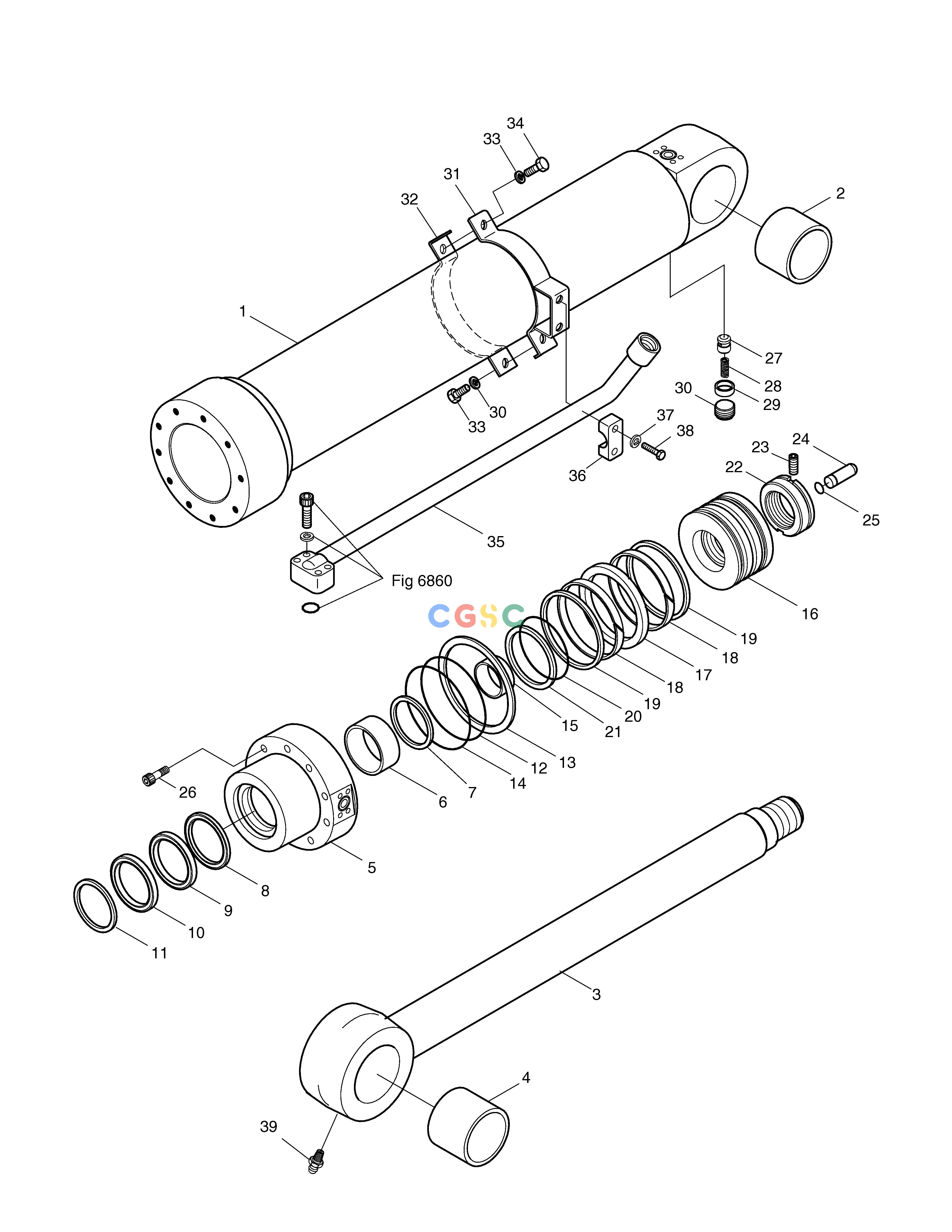 斗山零件查询ARM CYLINDER-LOCK VALVE SOLAR 130LC-V Doosan parts catalog online