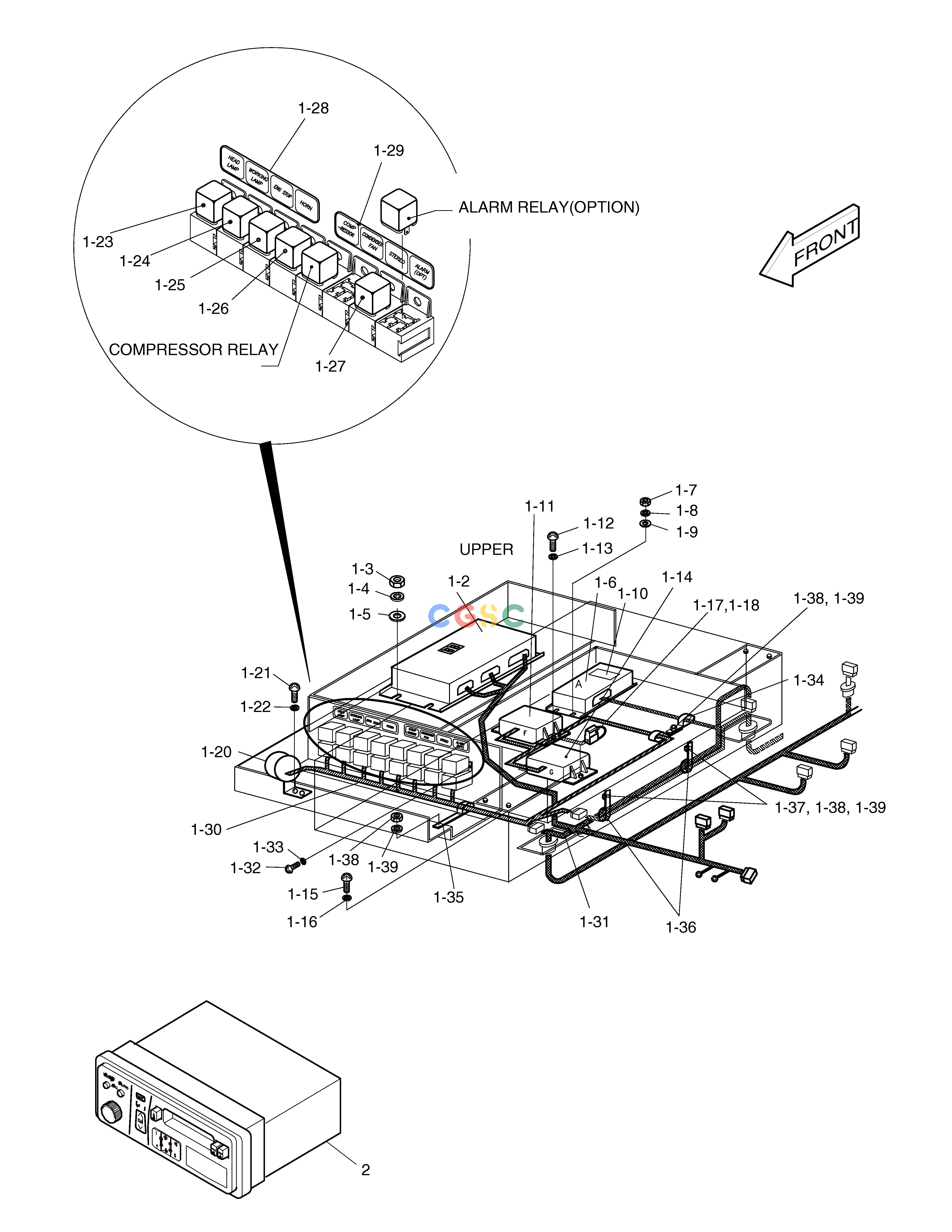 斗山零件查询CAR STEREO-JAPAN SOLAR 130LC-V Doosan parts catalog online