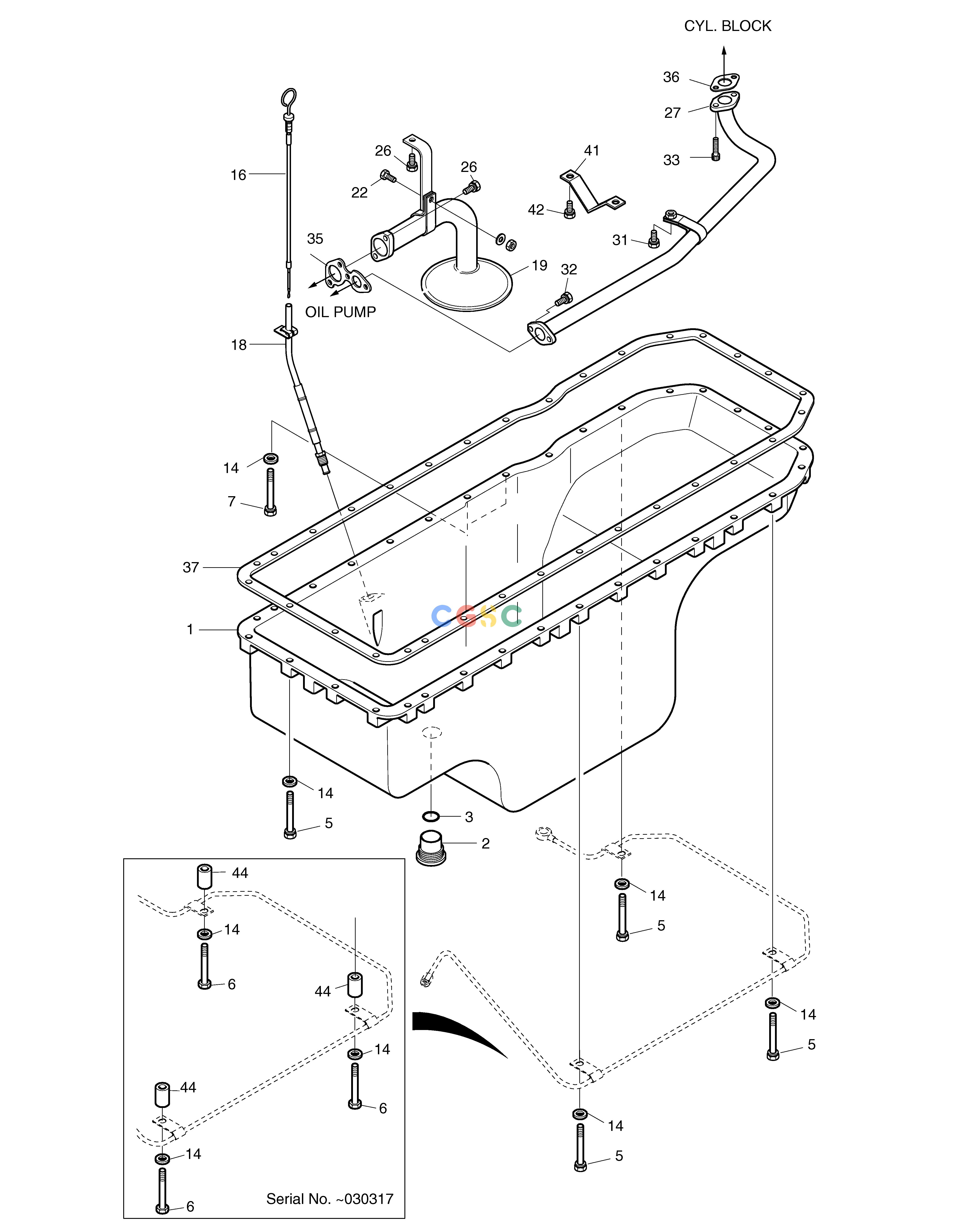 斗山零件查询OIL PAN SOLAR 330LC-V Doosan parts catalog online