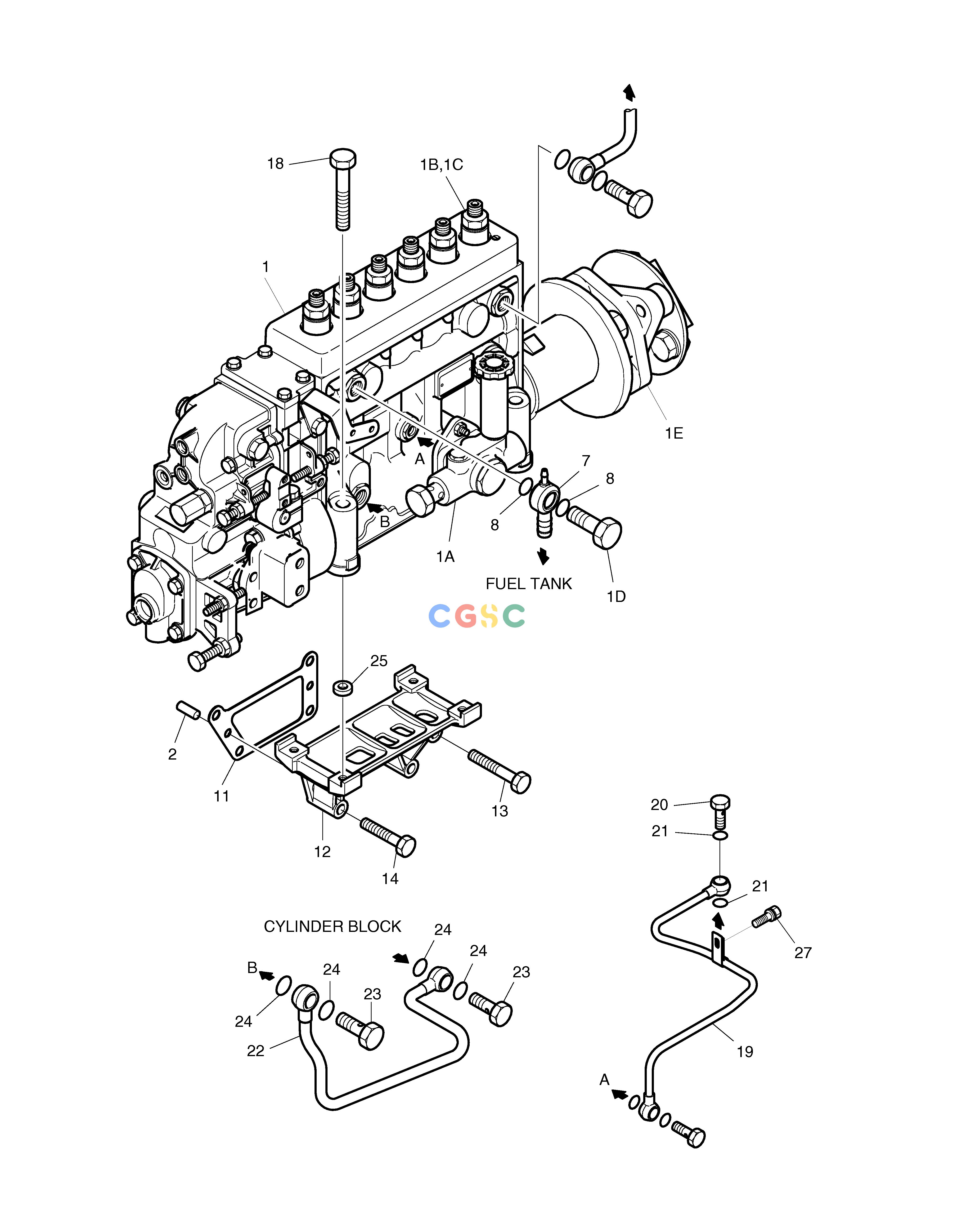 斗山零件查询INJECTION PUMP SOLAR 330LC-V Doosan parts catalog online