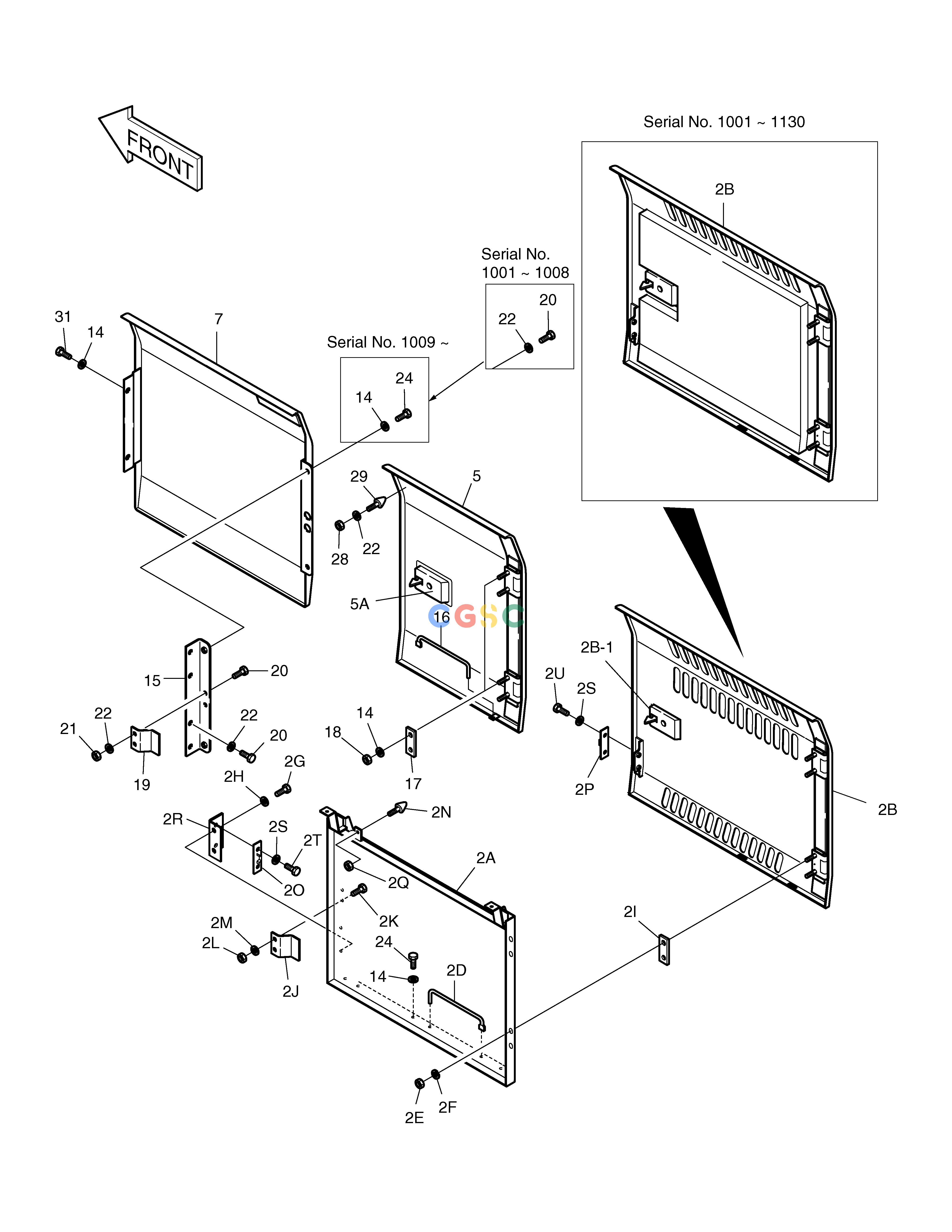 斗山零件查询COVER(2) SOLAR 330LC-V Doosan parts catalog online