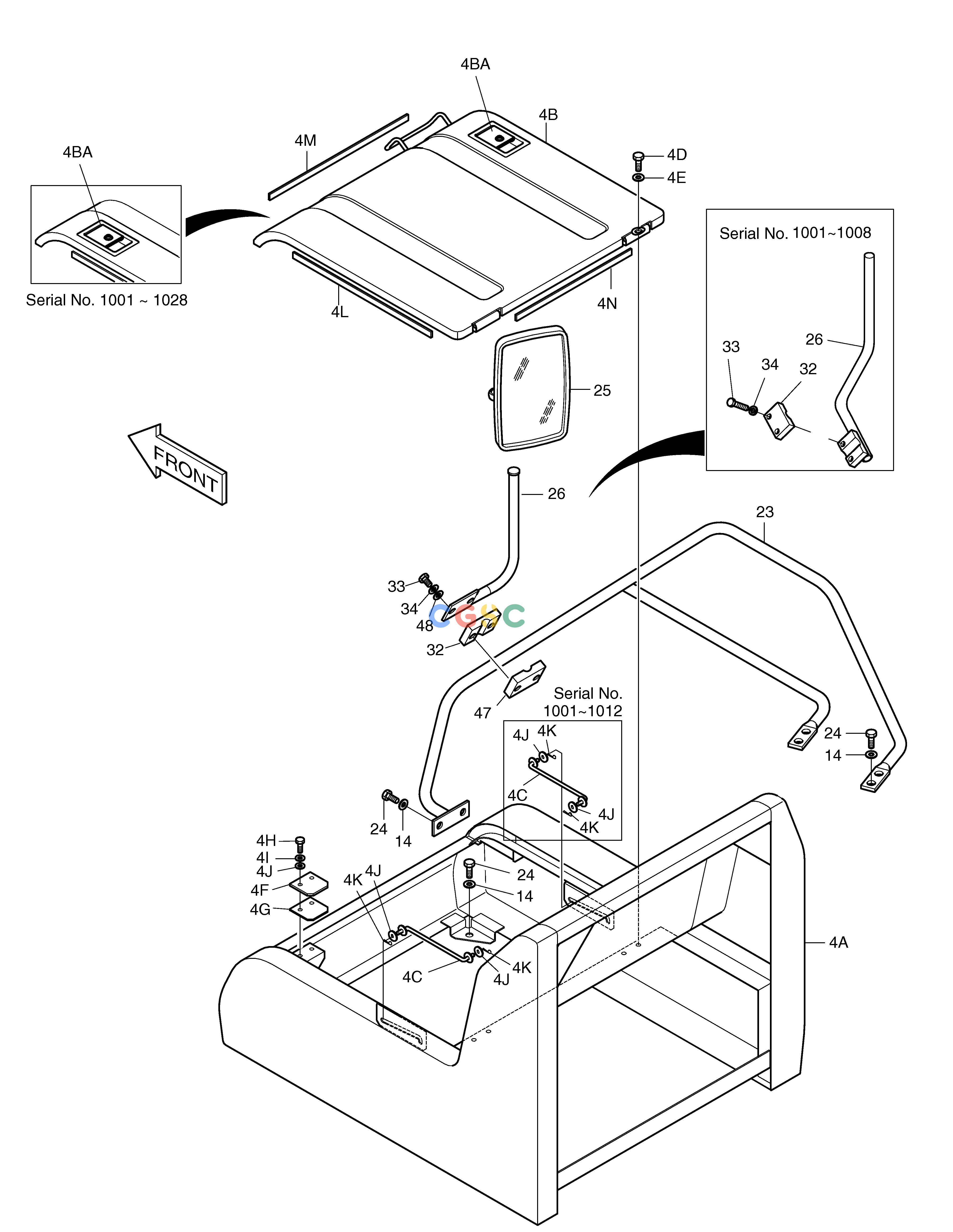 斗山零件查询COVER(4) SOLAR 330LC-V Doosan parts catalog online