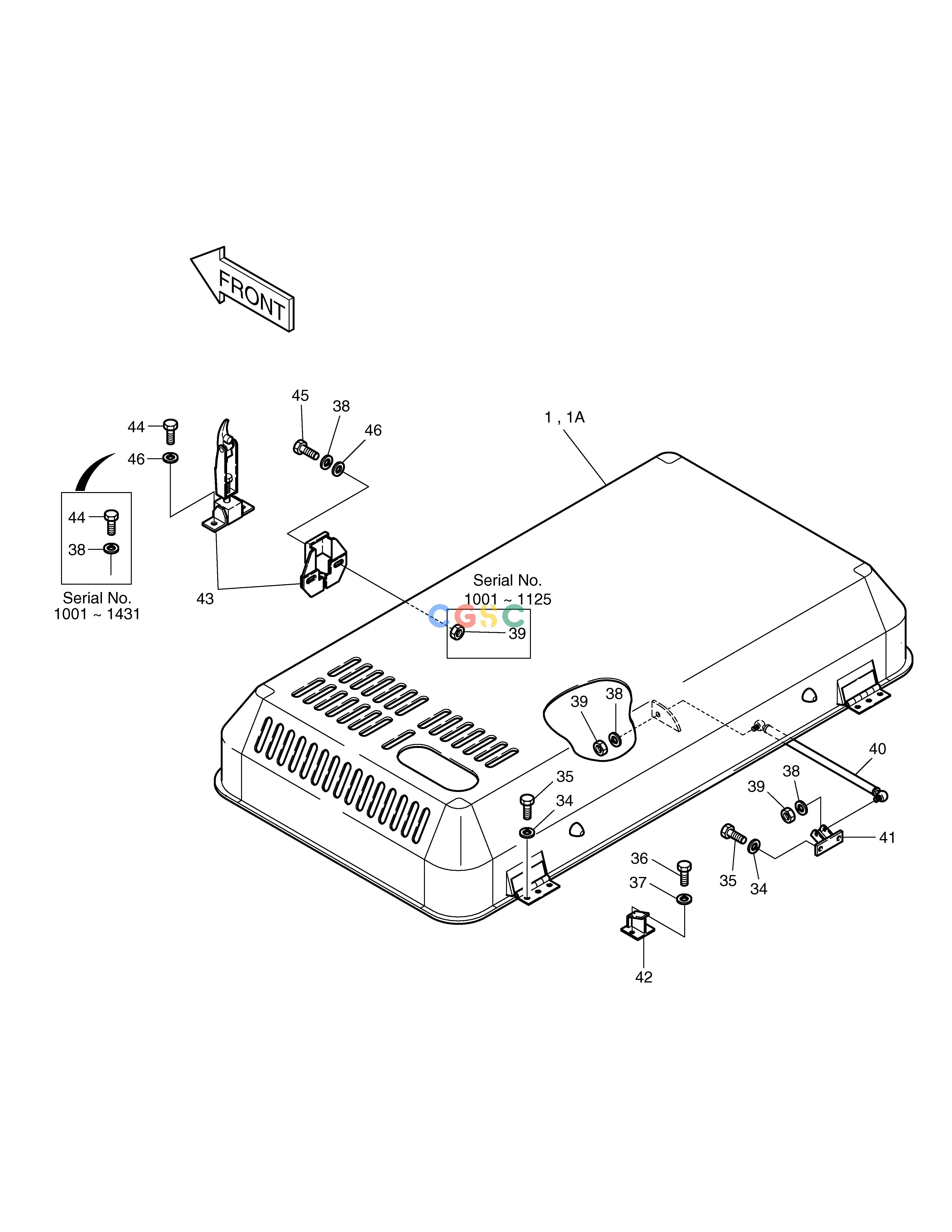 斗山零件查询COVER(5) SOLAR 330LC-V Doosan parts catalog online