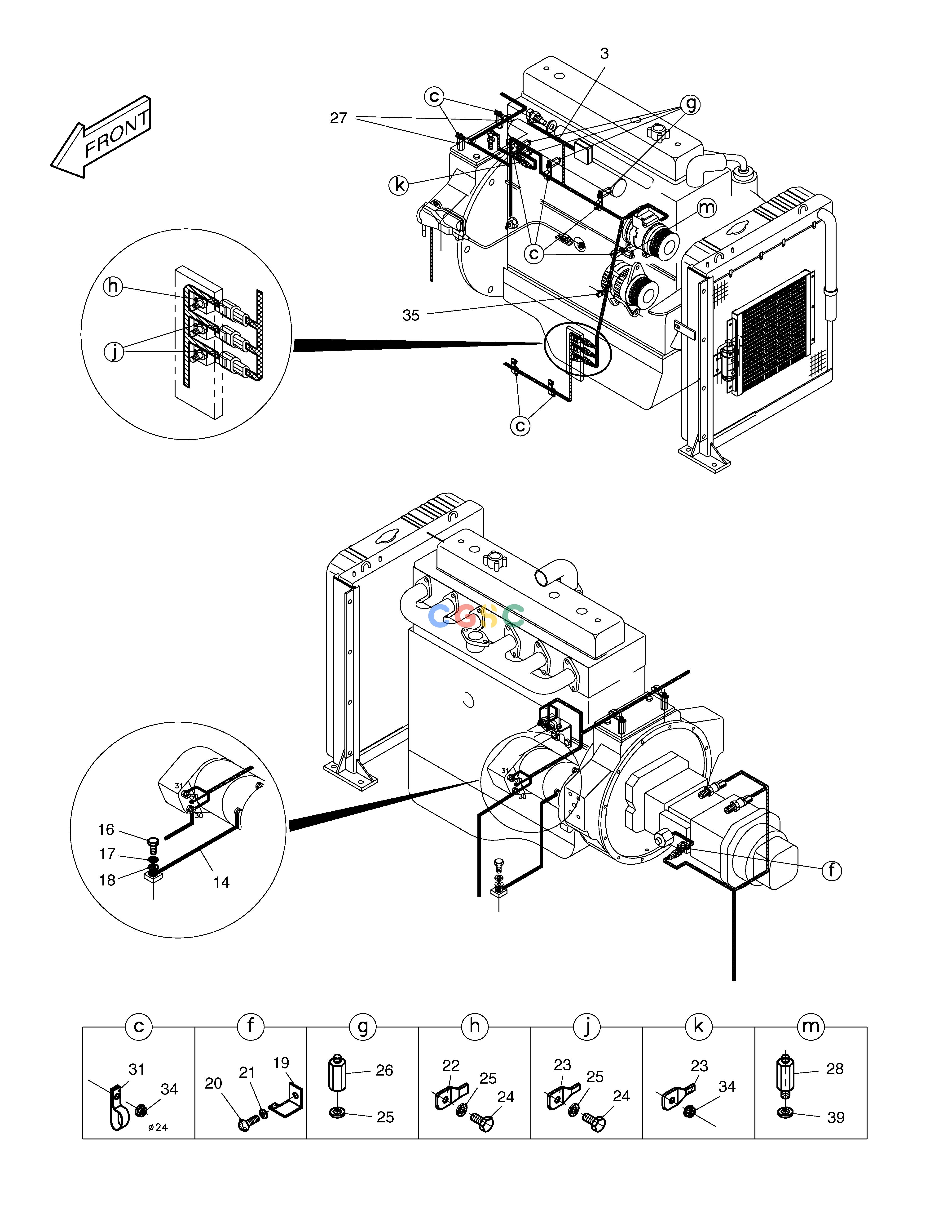 斗山零件查询ELECTRIC WIRING(3)-ENGINE SOLAR 330LC-V Doosan parts catalog online