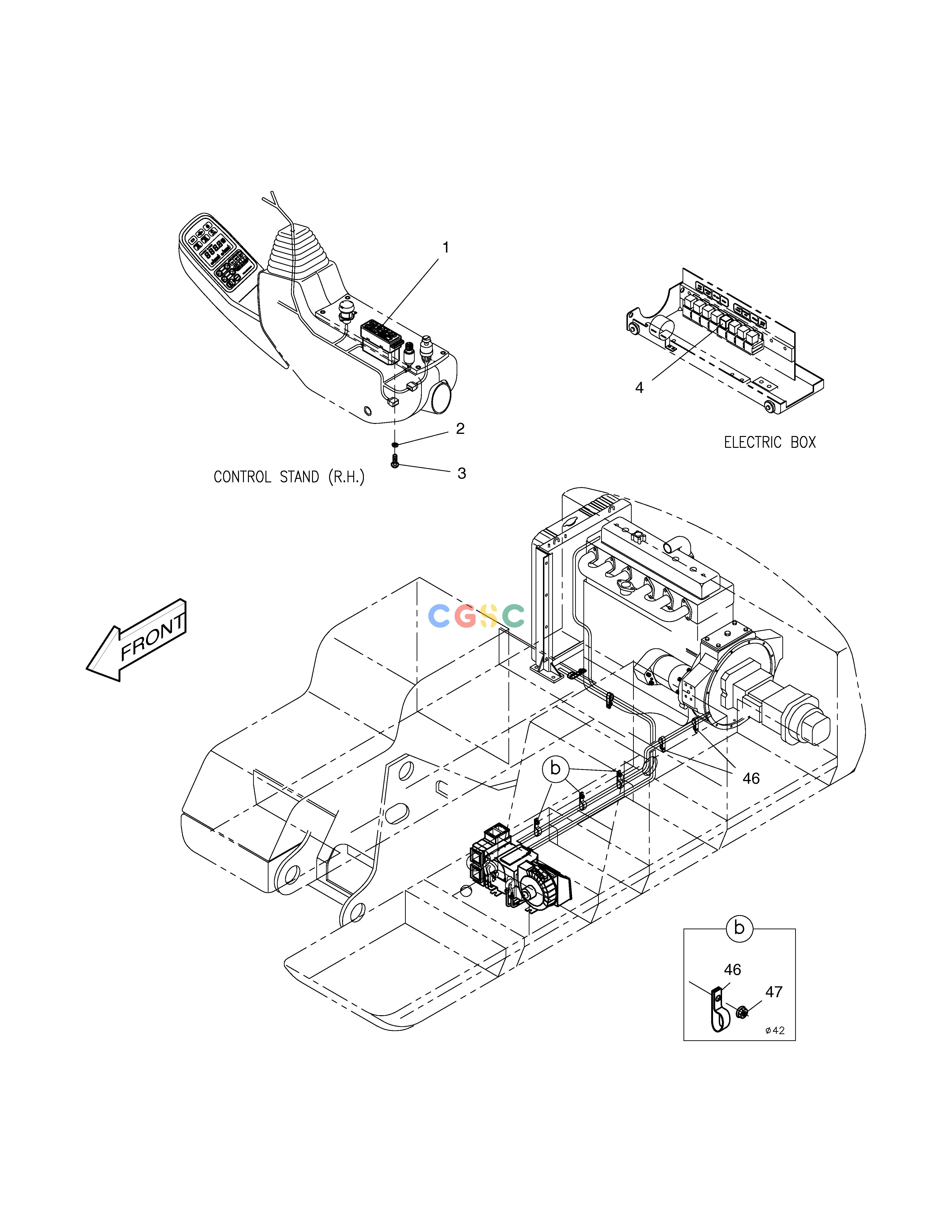 斗山零件查询AIRCONDITIONER(1) SOLAR 330LC-V Doosan parts catalog online