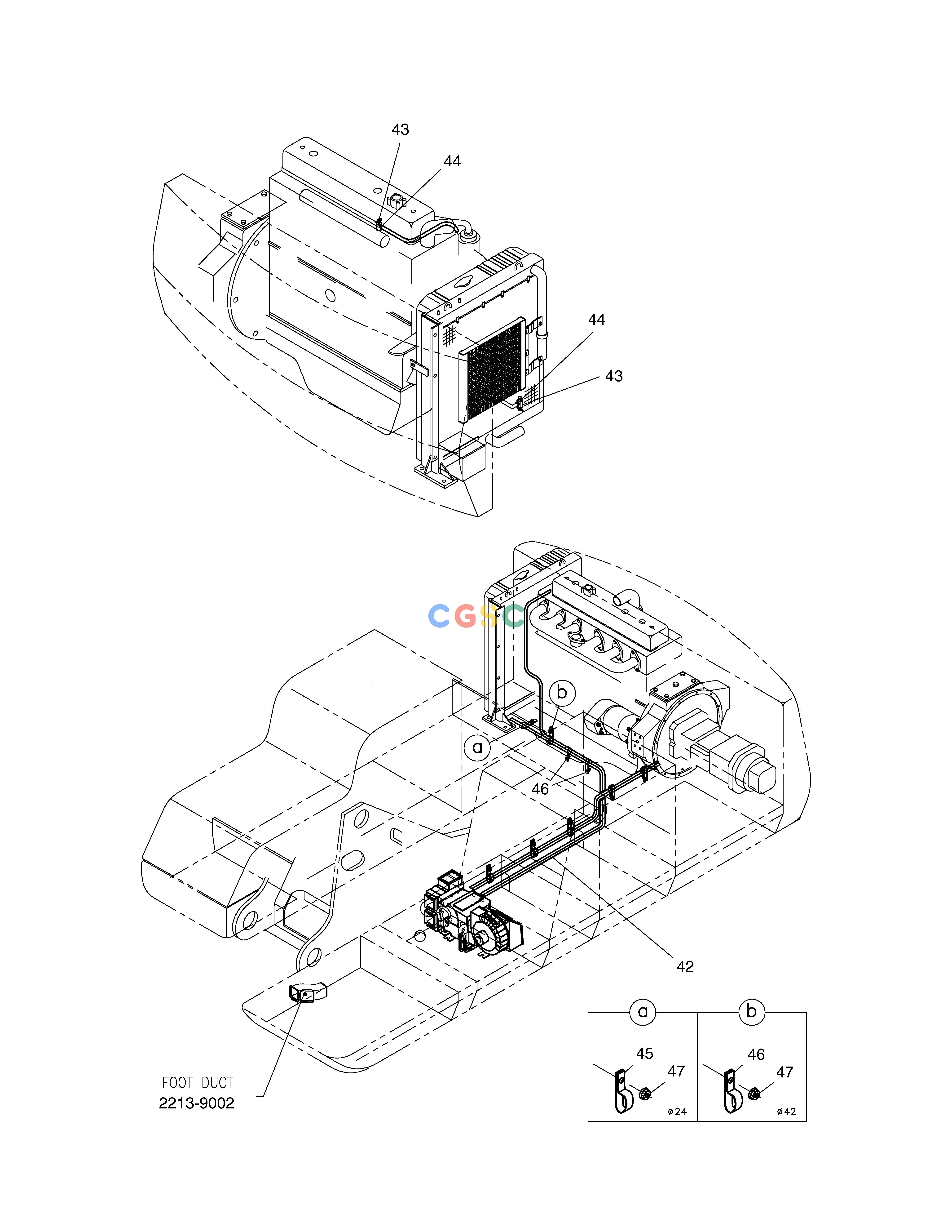 斗山零件查询HEATER PIPING SOLAR 330LC-V Doosan parts catalog online