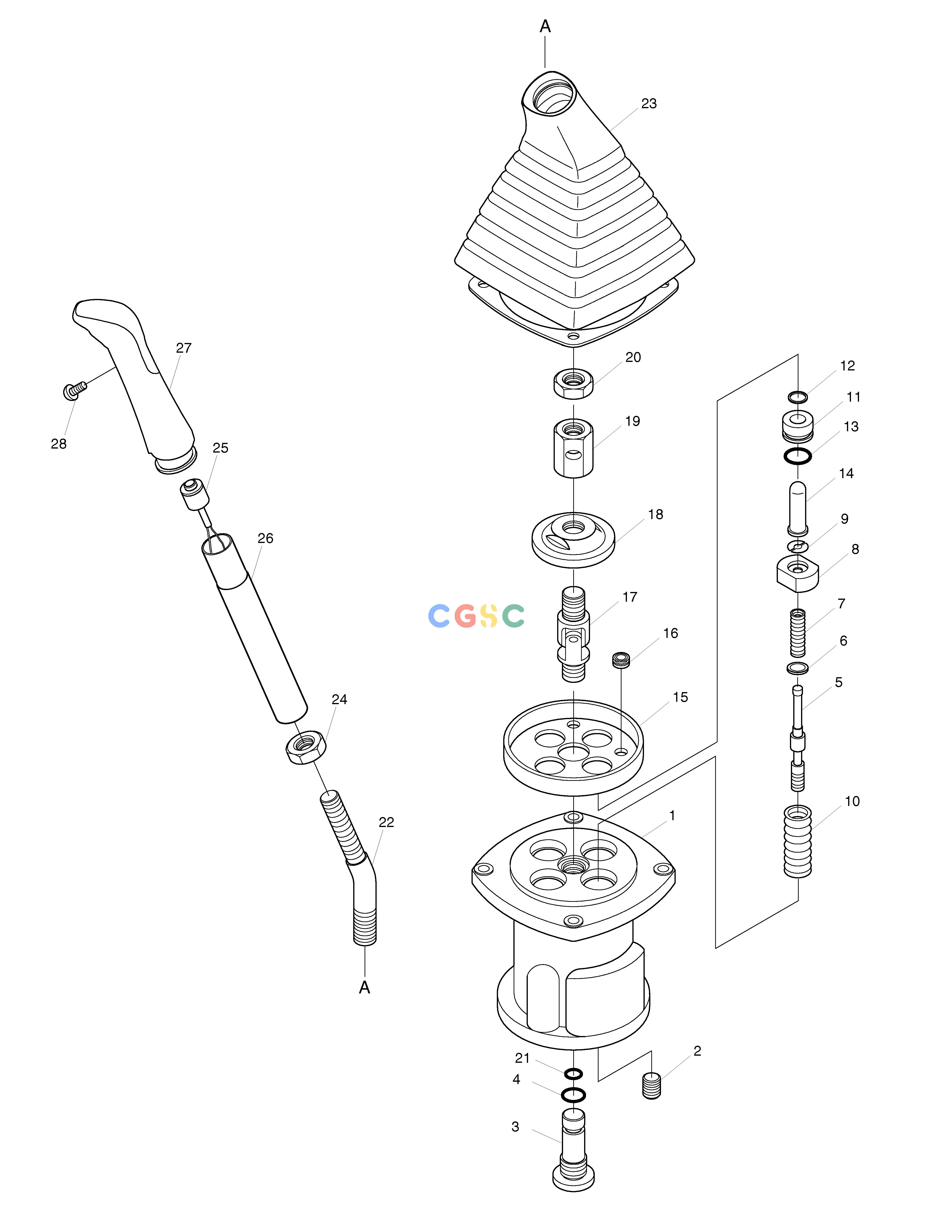 斗山零件查询REMOTE CONTROL VALVE SOLAR 330LC-V Doosan parts catalog online