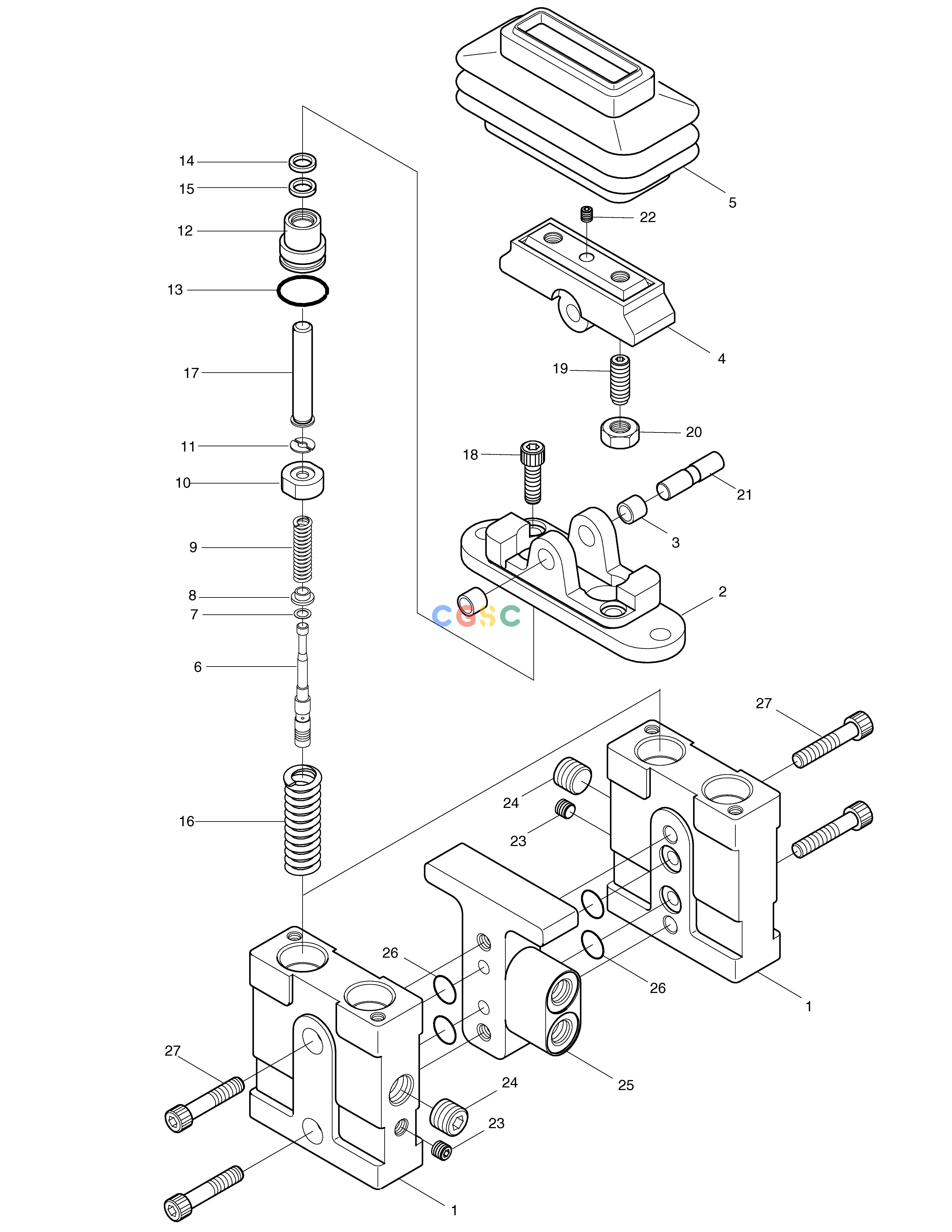 斗山零件查询PEDAL VALVE SOLAR 330LC-V Doosan parts catalog online