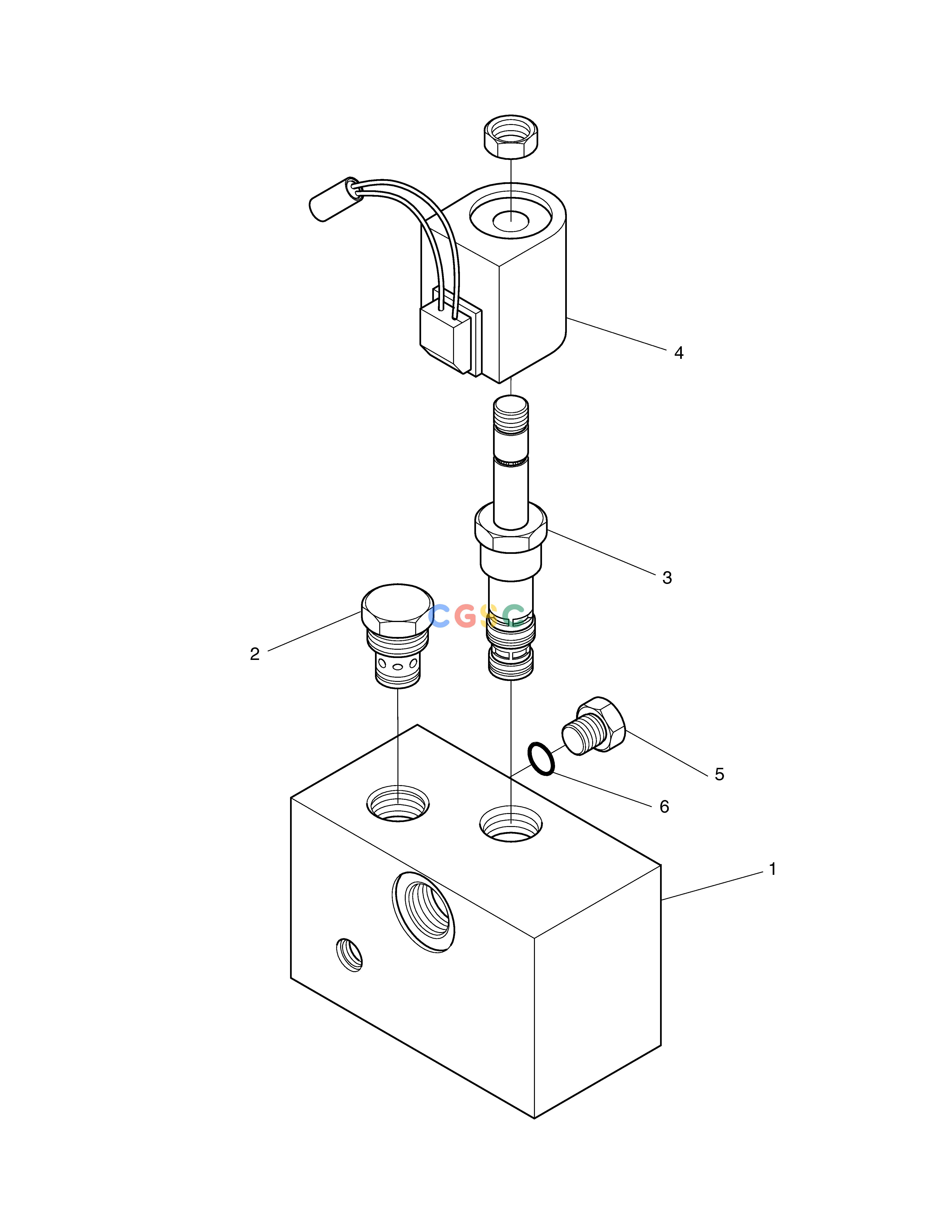 斗山零件查询PILOT VALVE SOLAR 330LC-V Doosan parts catalog online