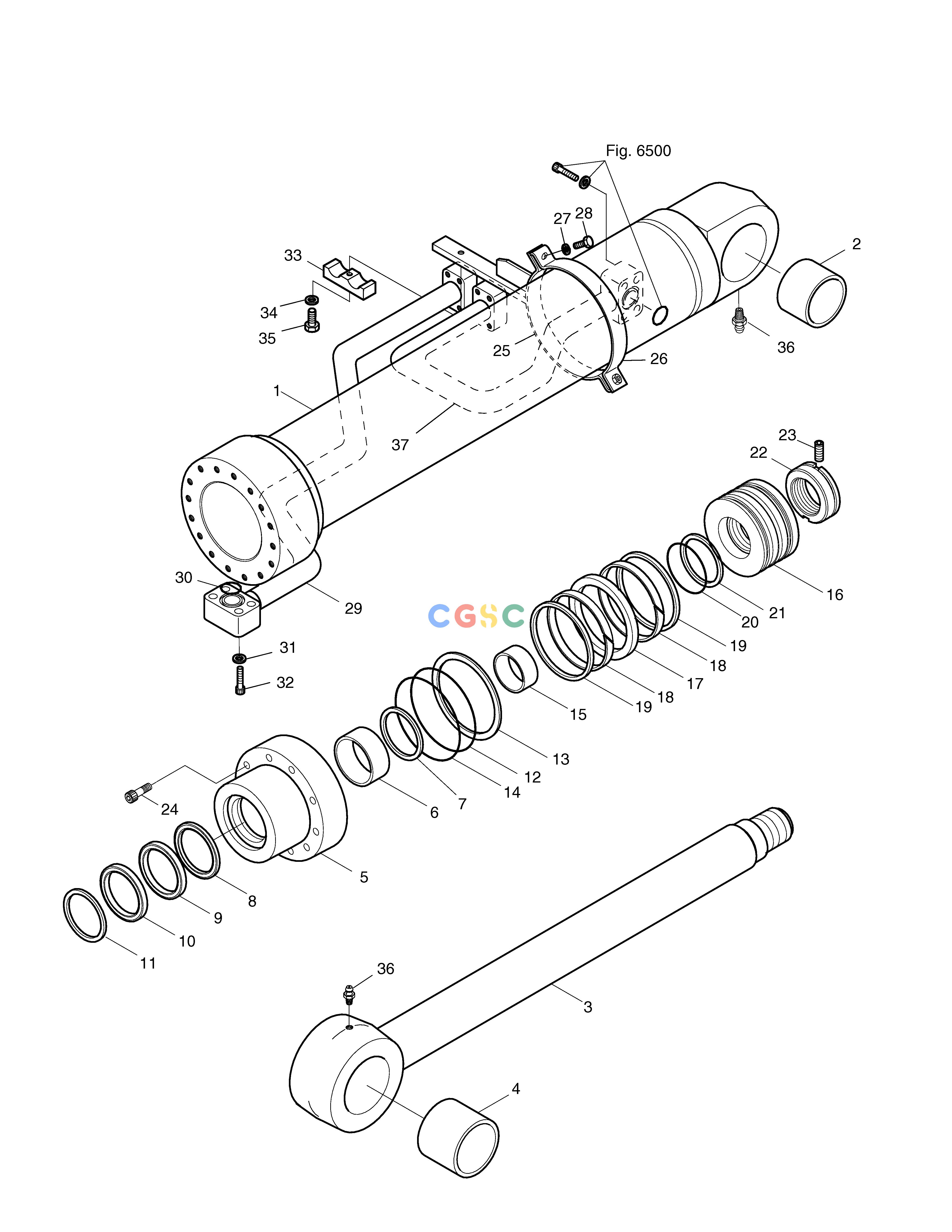 斗山零件查询BOOM CYLINDER-L.H-LOCK VALVE SOLAR 330LC-V Doosan parts catalog online