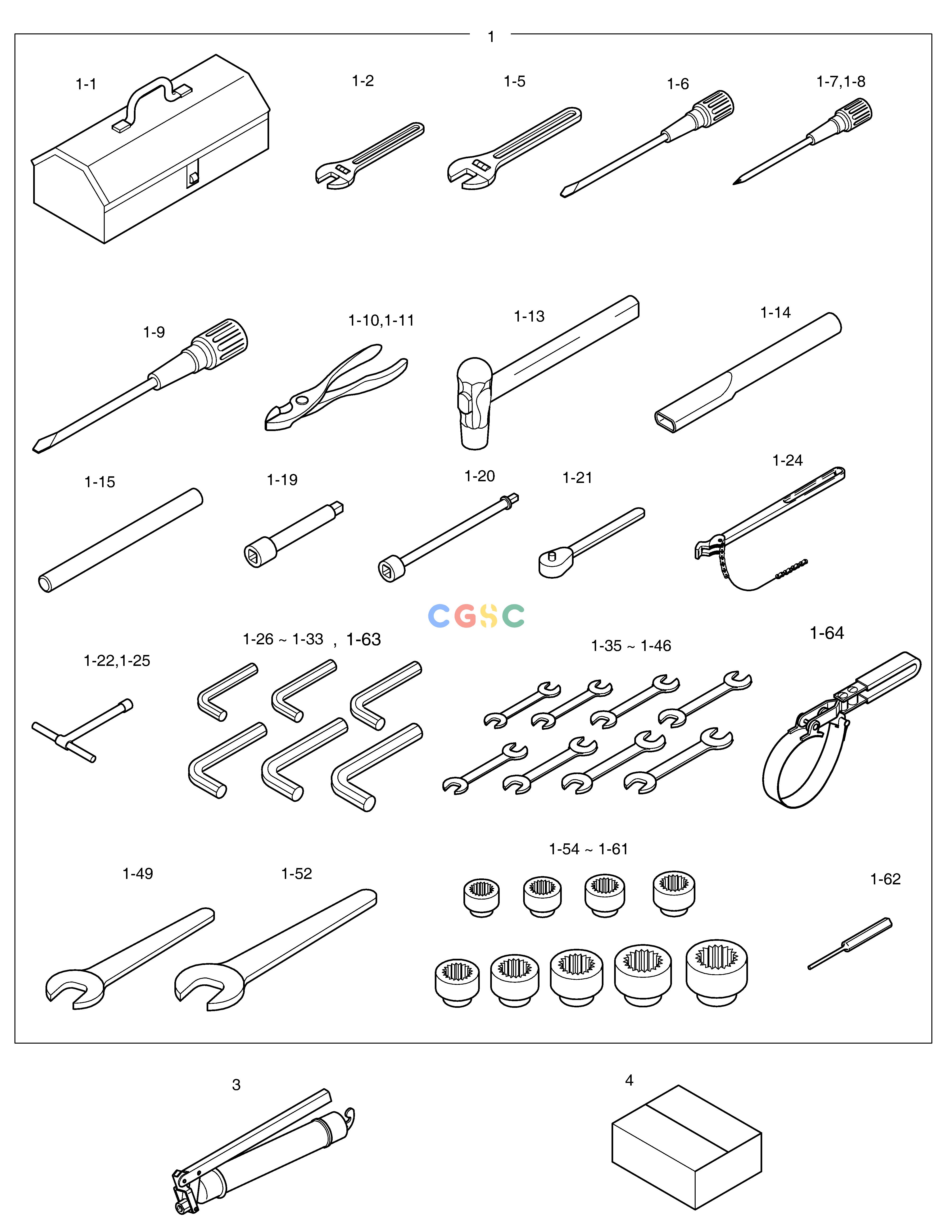 斗山零件查询TOOLS SOLAR 330LC-V Doosan parts catalog online