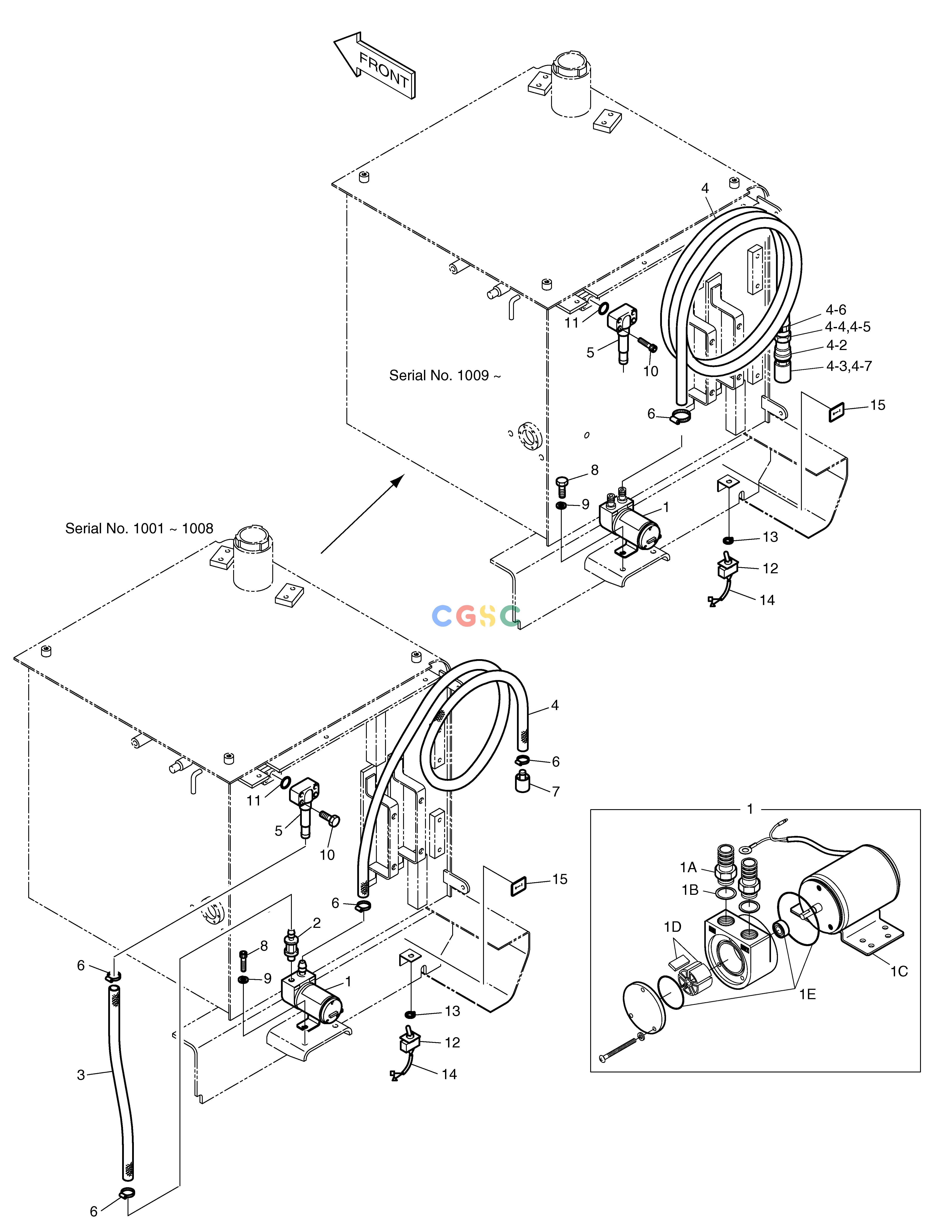 斗山零件查询FUEL FILLER PUMP ASS'Y SOLAR 330LC-V Doosan parts catalog online