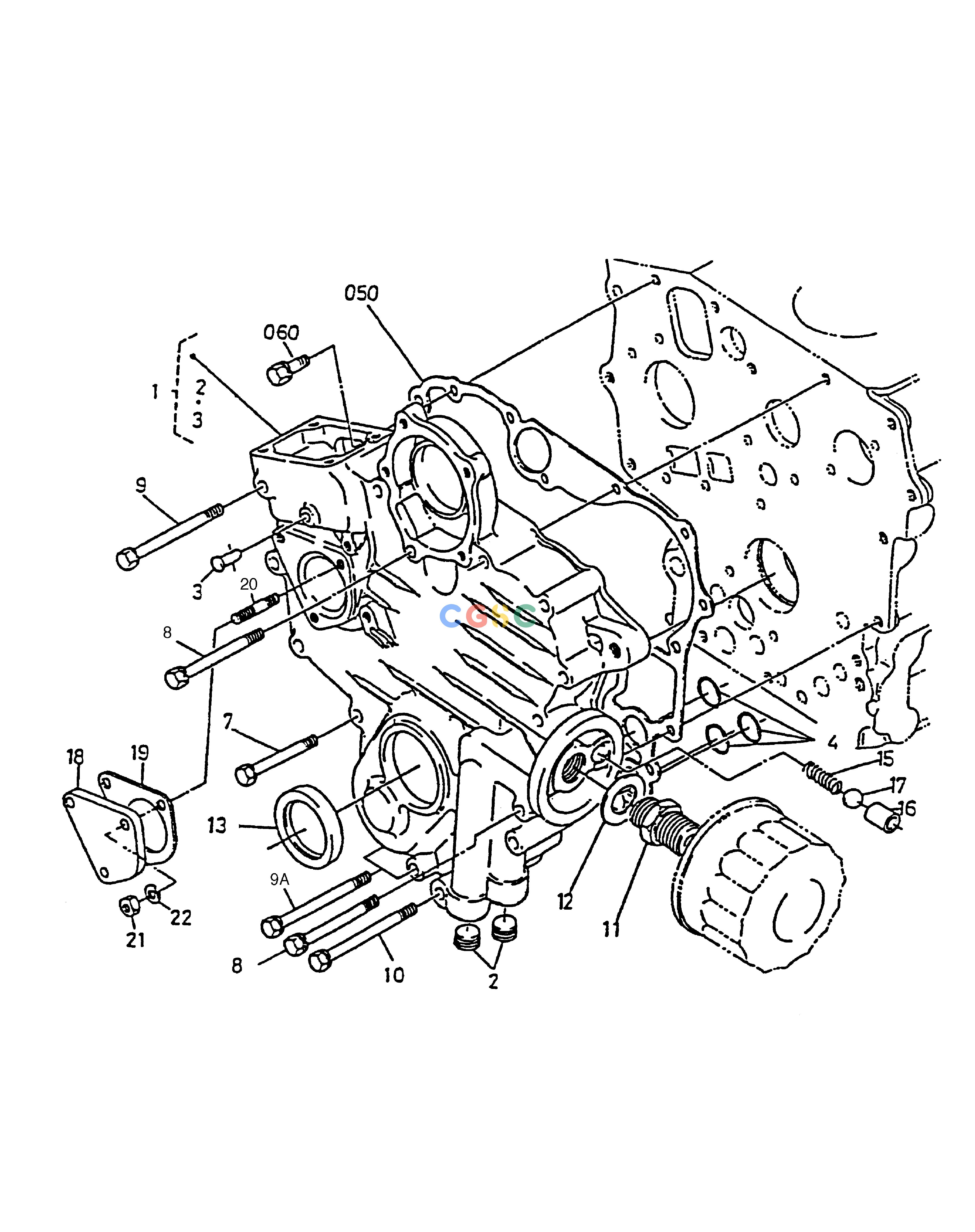 斗山零件查询TIMING GEAR CASE SOLAR 015 Doosan parts catalog online