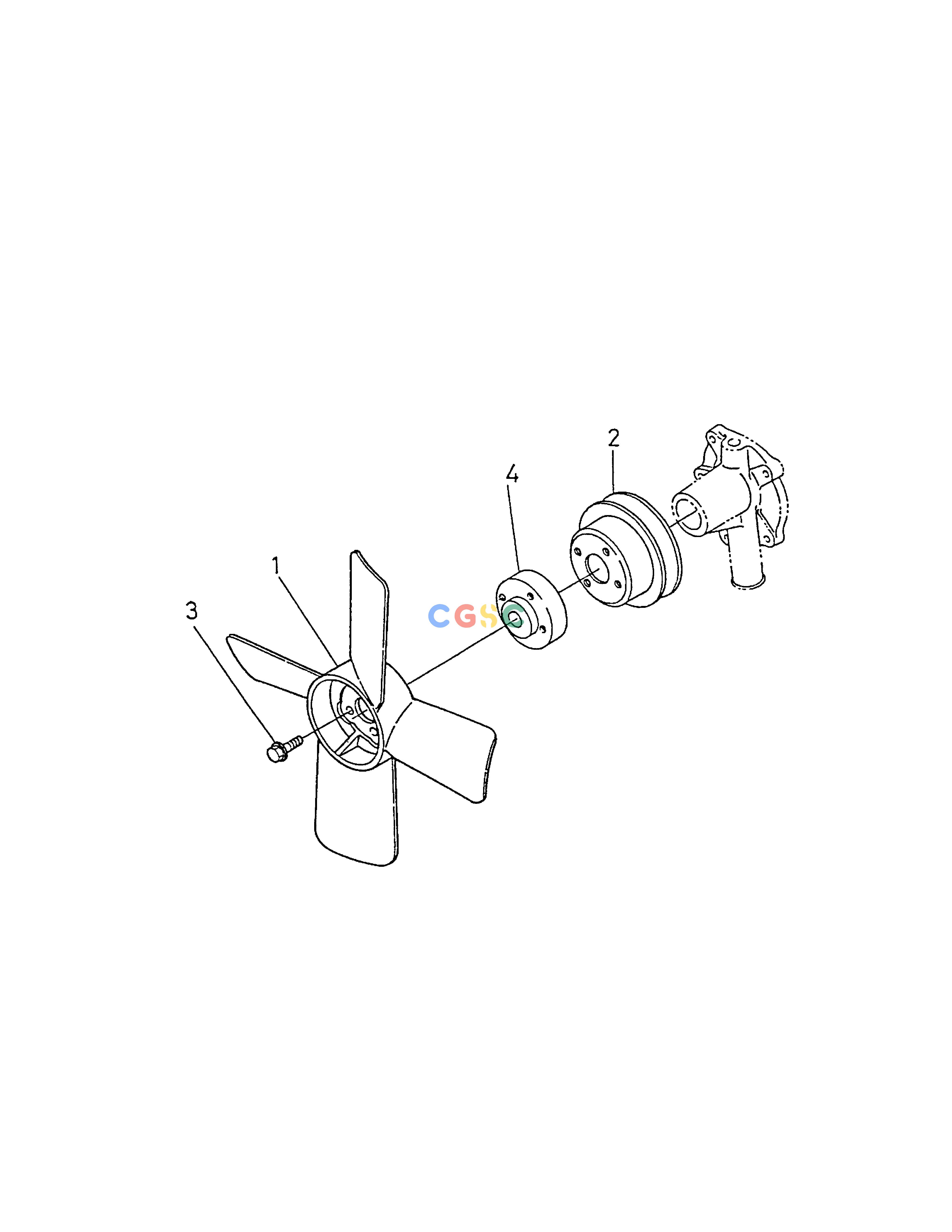斗山零件查询FAN SOLAR 015 Doosan parts catalog online