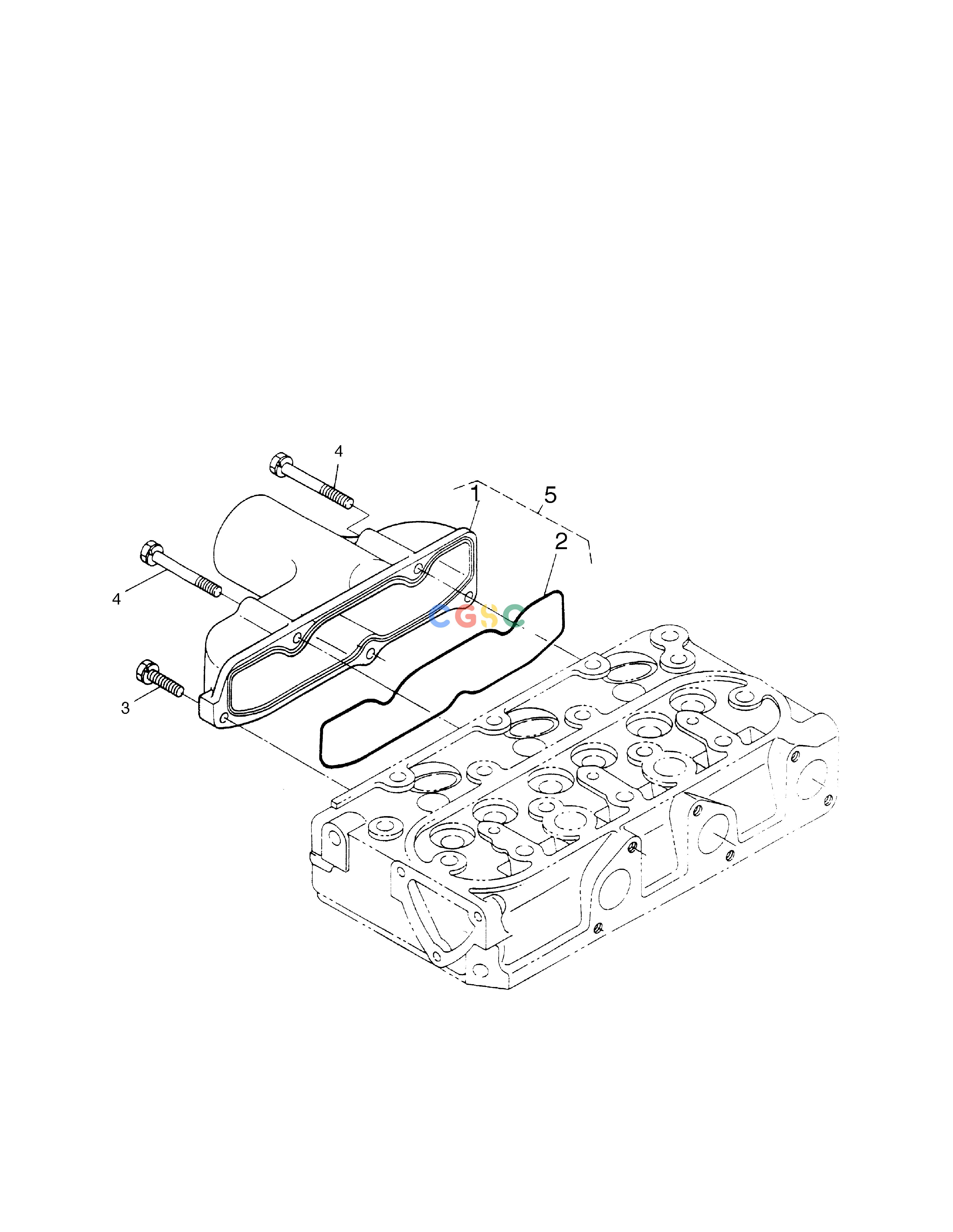 斗山零件查询INLET MANIFOLD SOLAR 015 Doosan parts catalog online