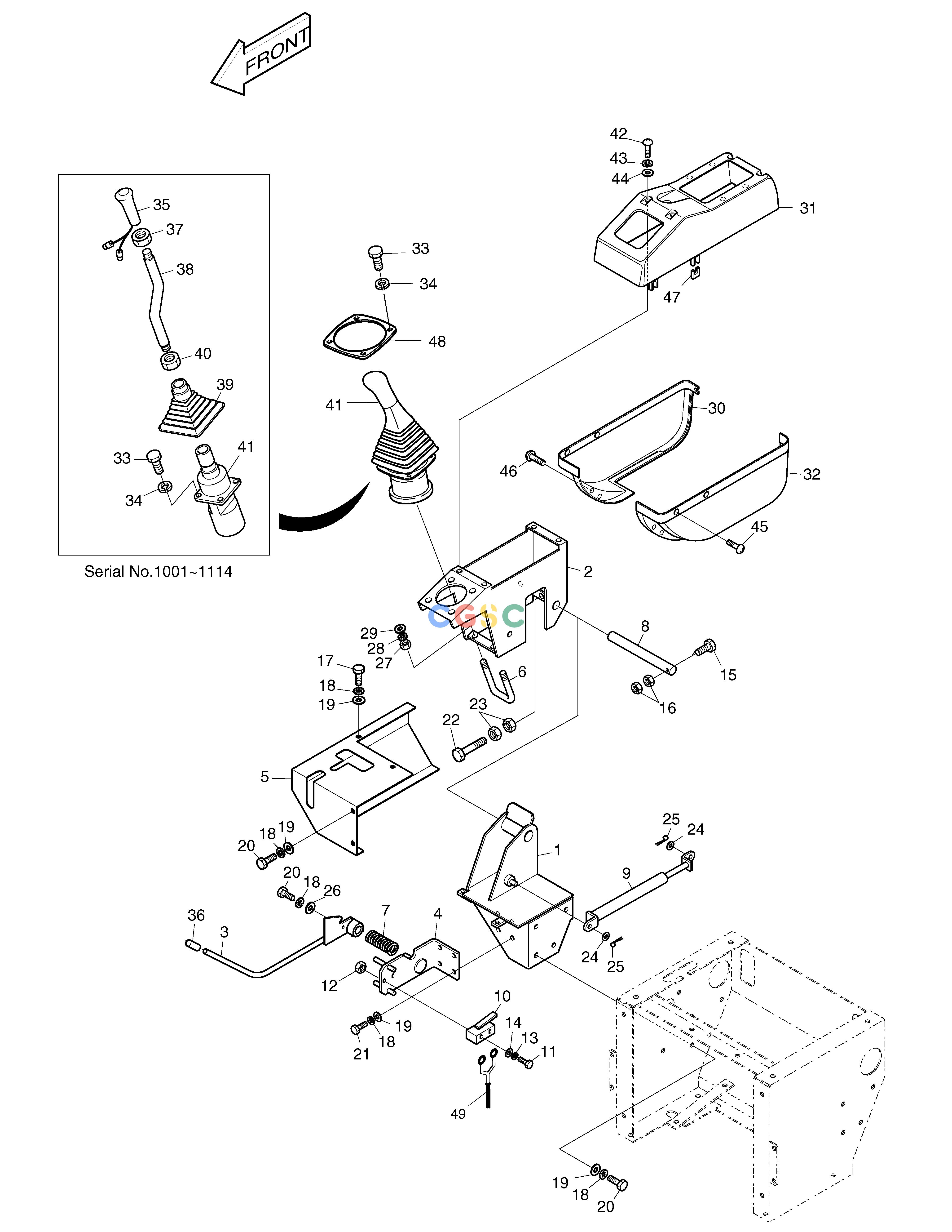 斗山零件查询CONTROL SYSTEM(1) SOLAR 015 Doosan parts catalog online