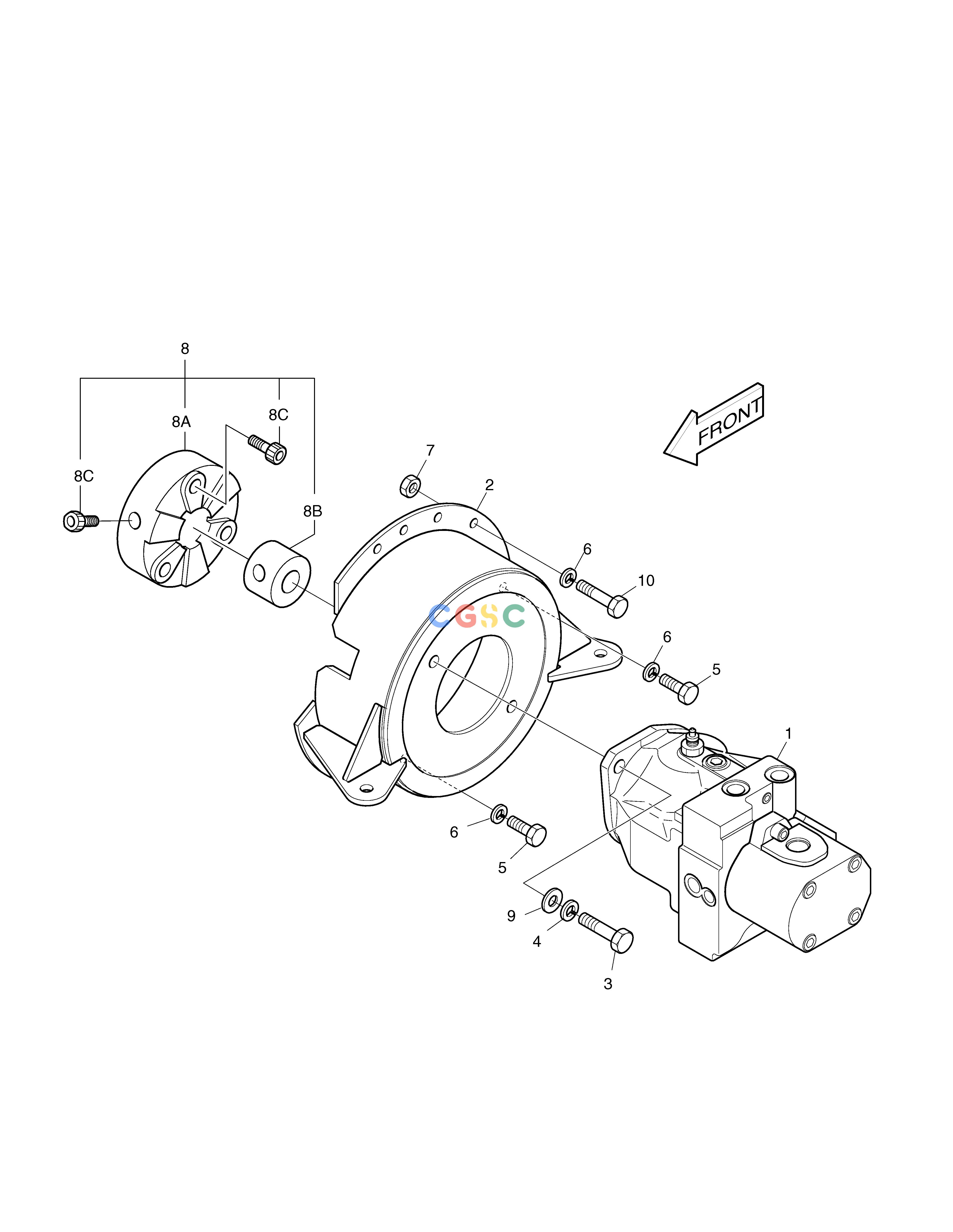 斗山零件查询PUMP SOLAR 015 Doosan parts catalog online