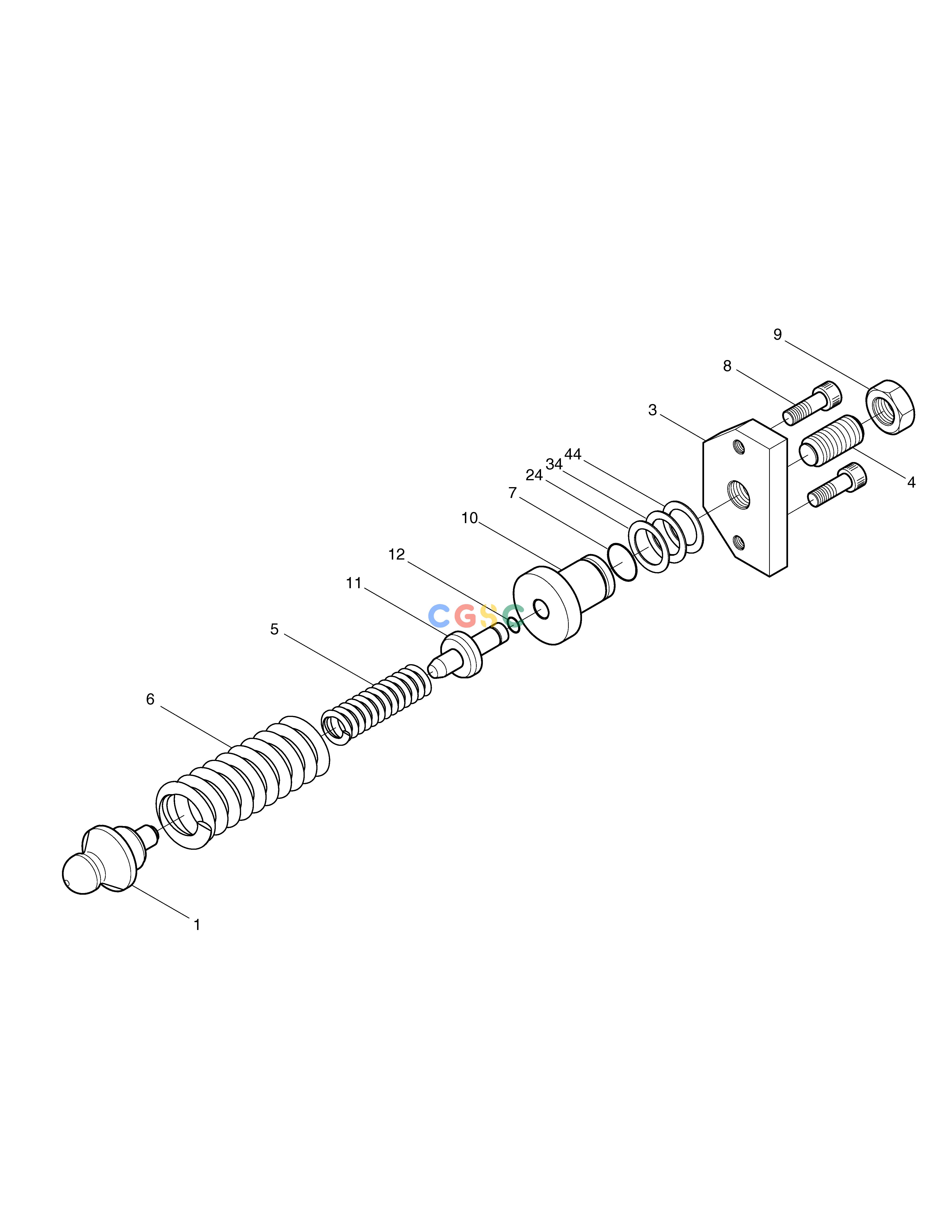 斗山零件查询MAIN PUMP-CONTROL SOLAR 015 Doosan parts catalog online