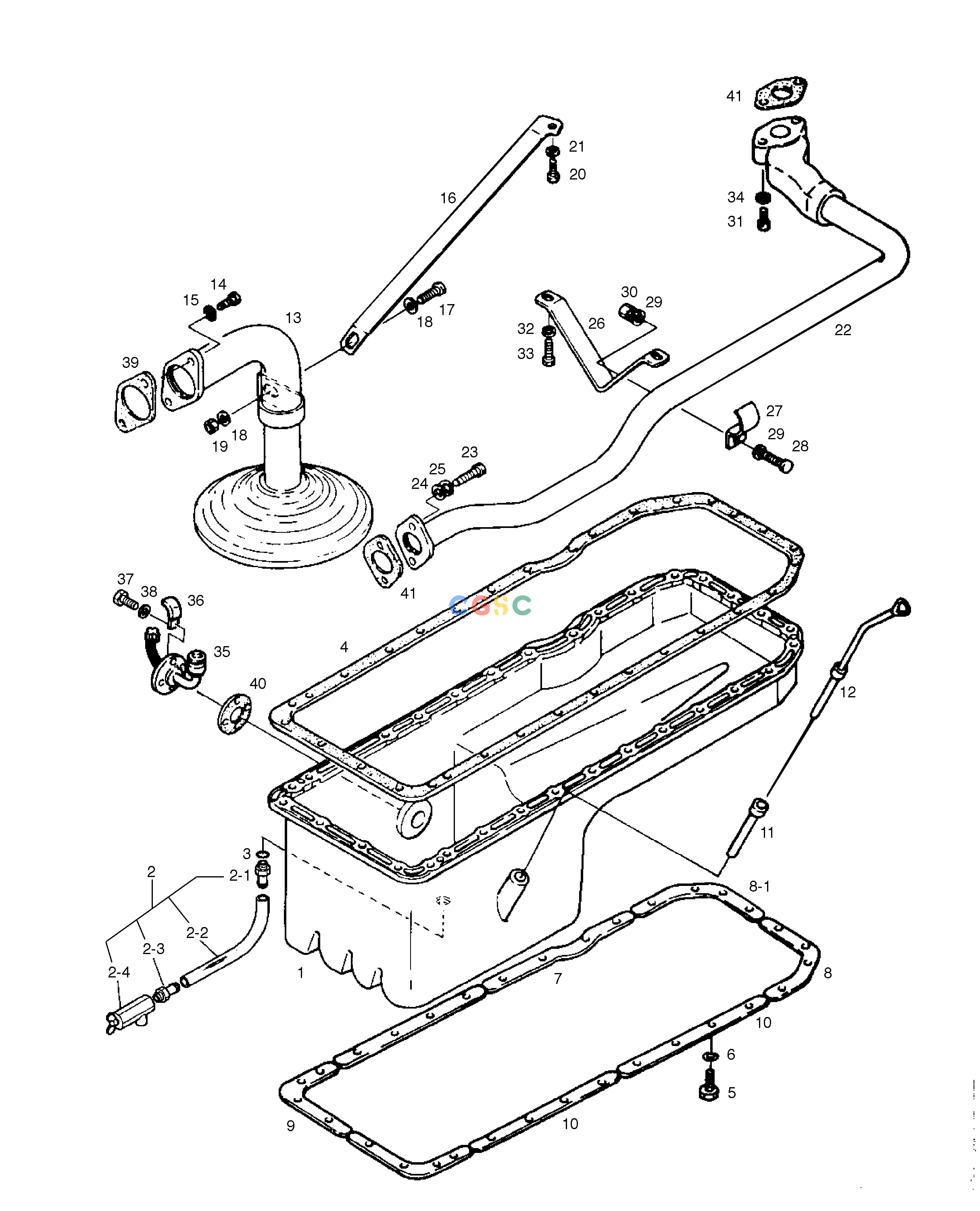 斗山零件查询OIL PAN MEGA 300 Doosan parts catalog online