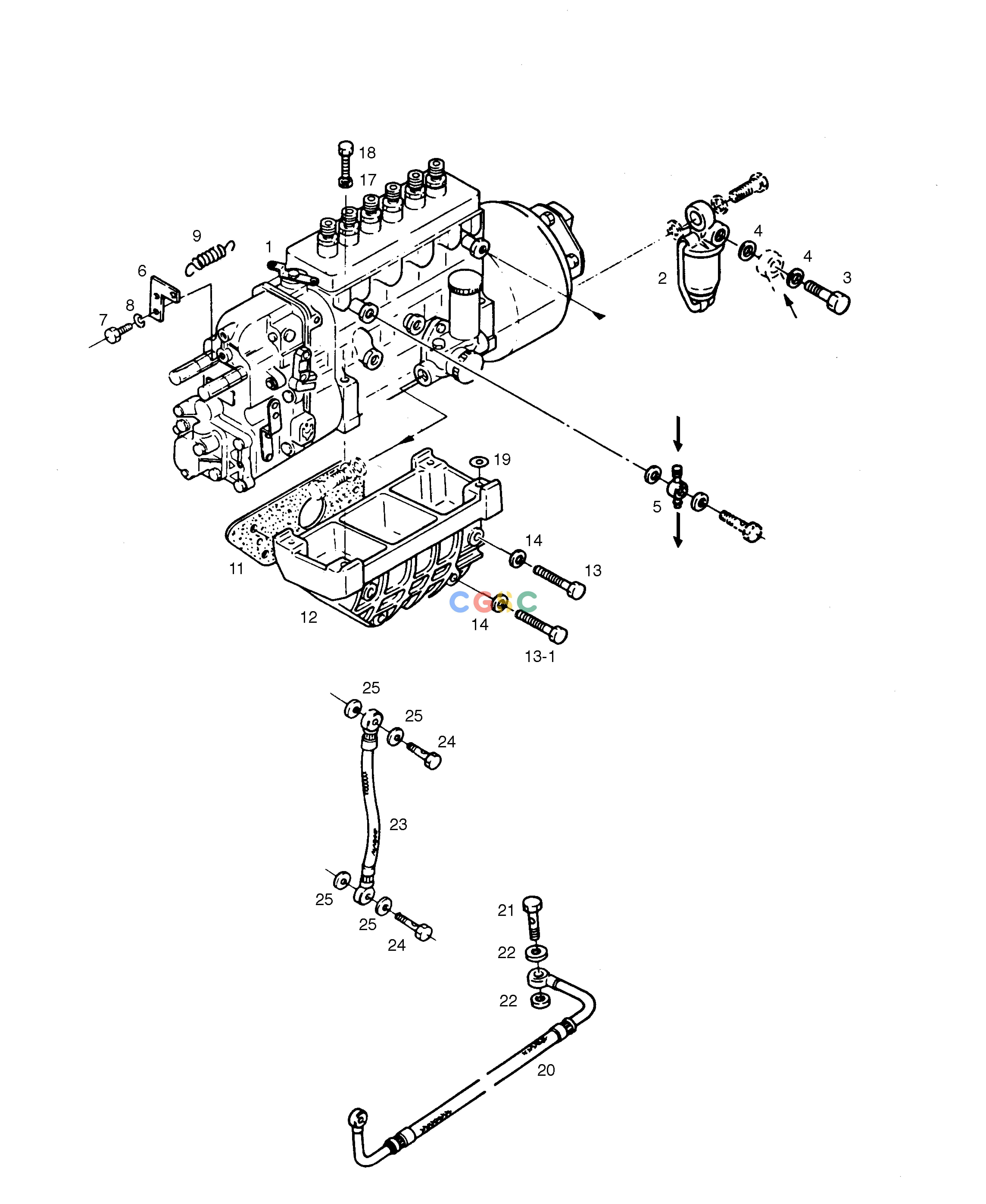 斗山零件查询INJECTION PUMP MEGA 300 Doosan parts catalog online