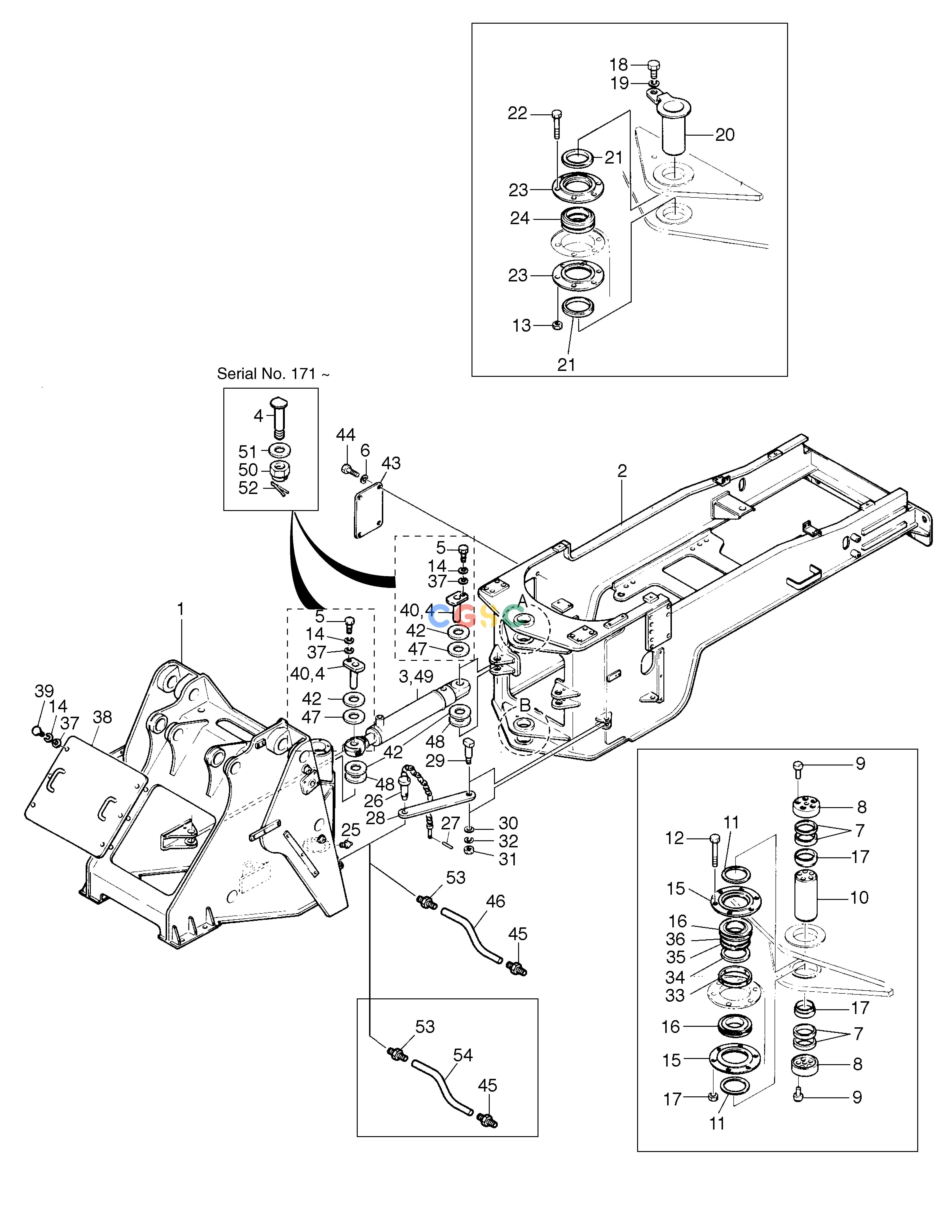 斗山零件查询FRAME MEGA 300 Doosan parts catalog online