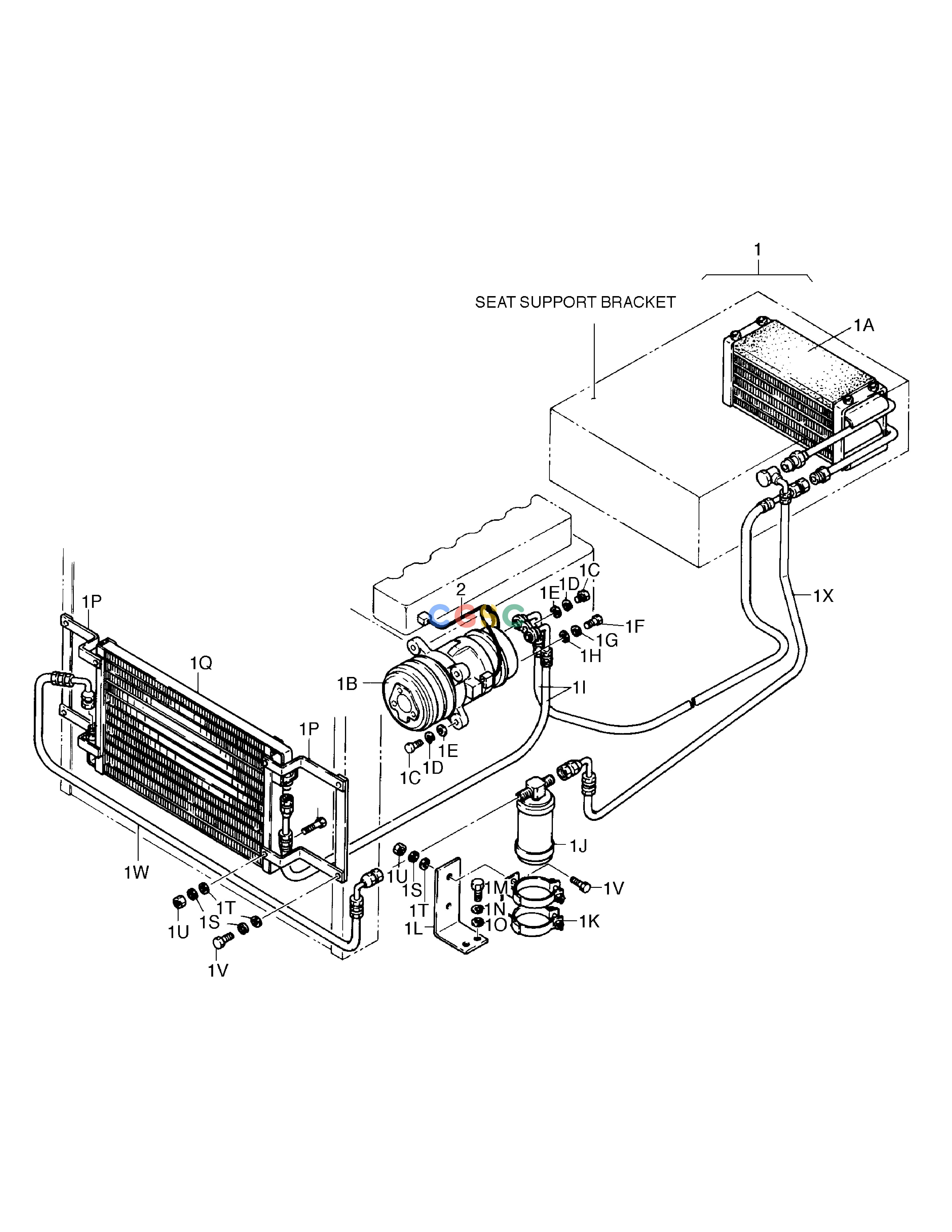 斗山零件查询COOLER(1) MEGA 300 Doosan parts catalog online