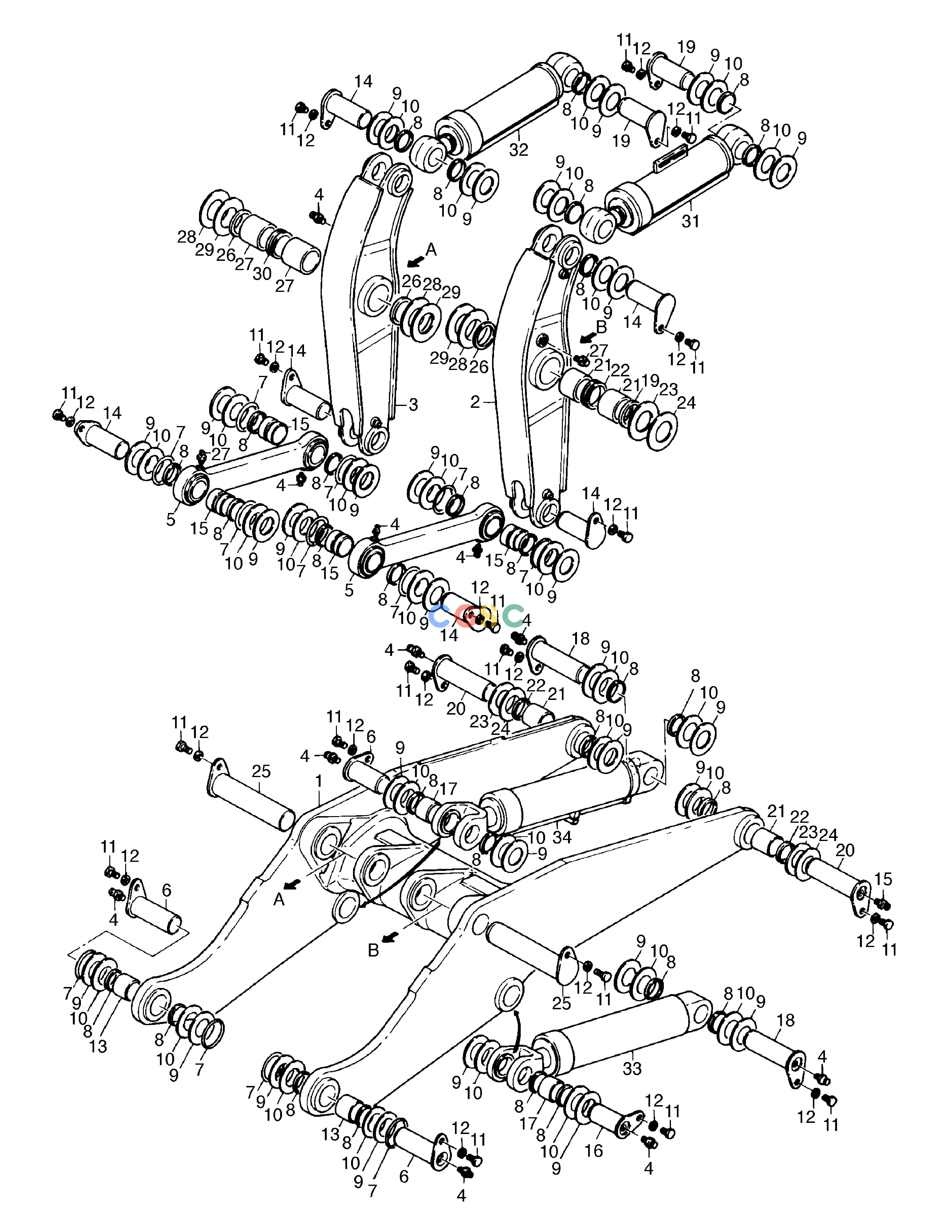 斗山零件查询LOADER MEGA 300 Doosan parts catalog online