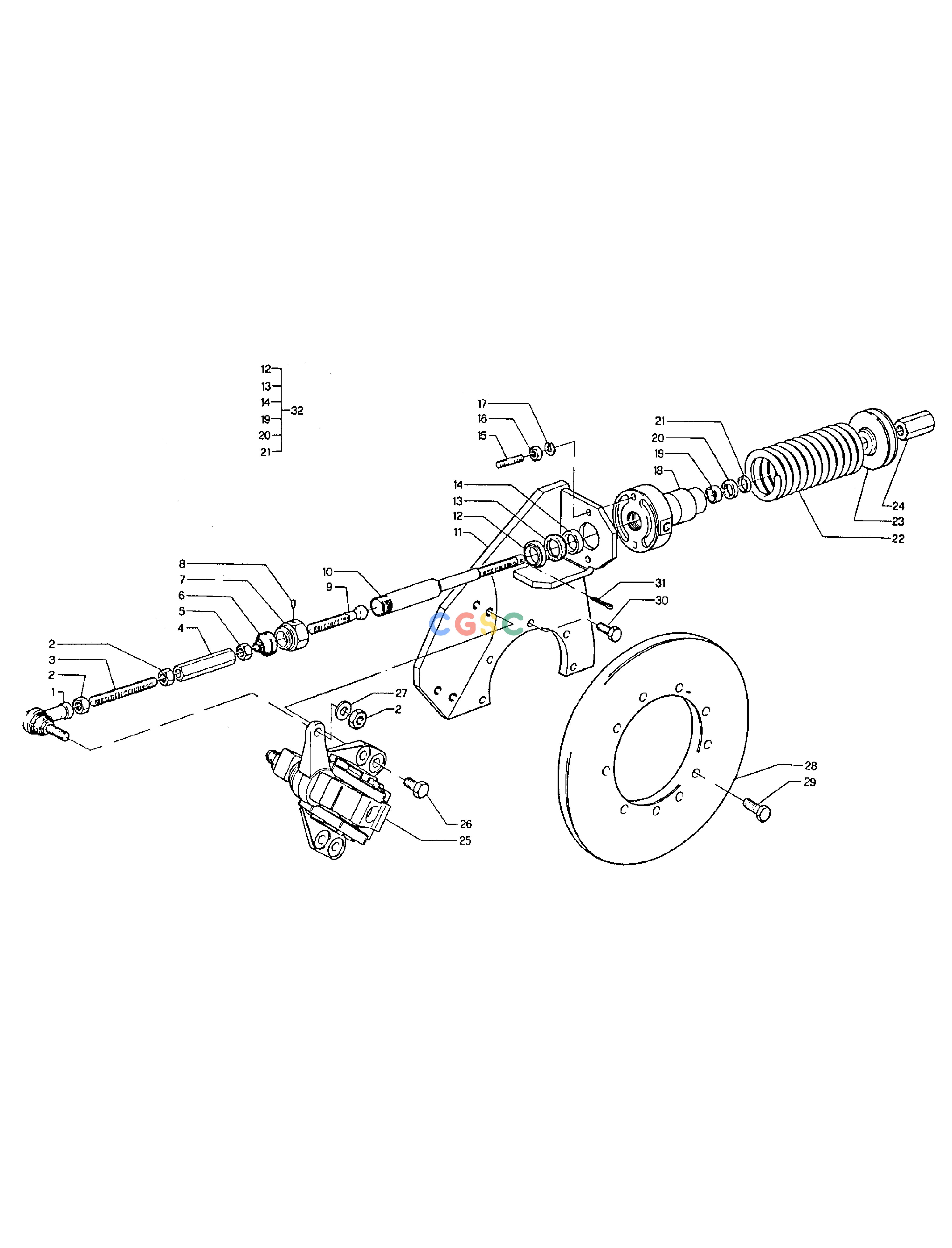 斗山零件查询PARKING BRAKE ASS'Y MEGA 300 Doosan parts catalog online