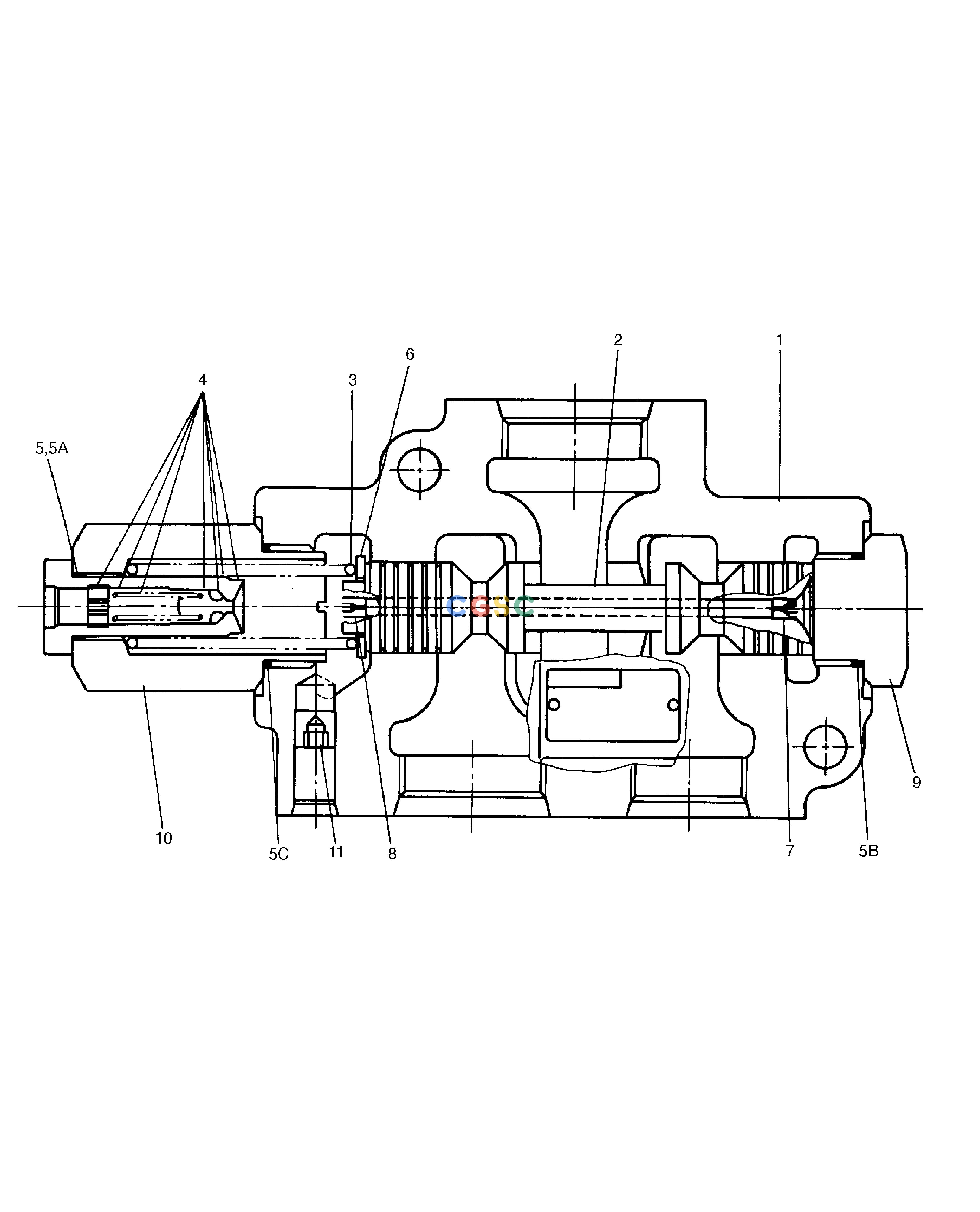 斗山零件查询PRIORITY VALVE MEGA 300 Doosan parts catalog online
