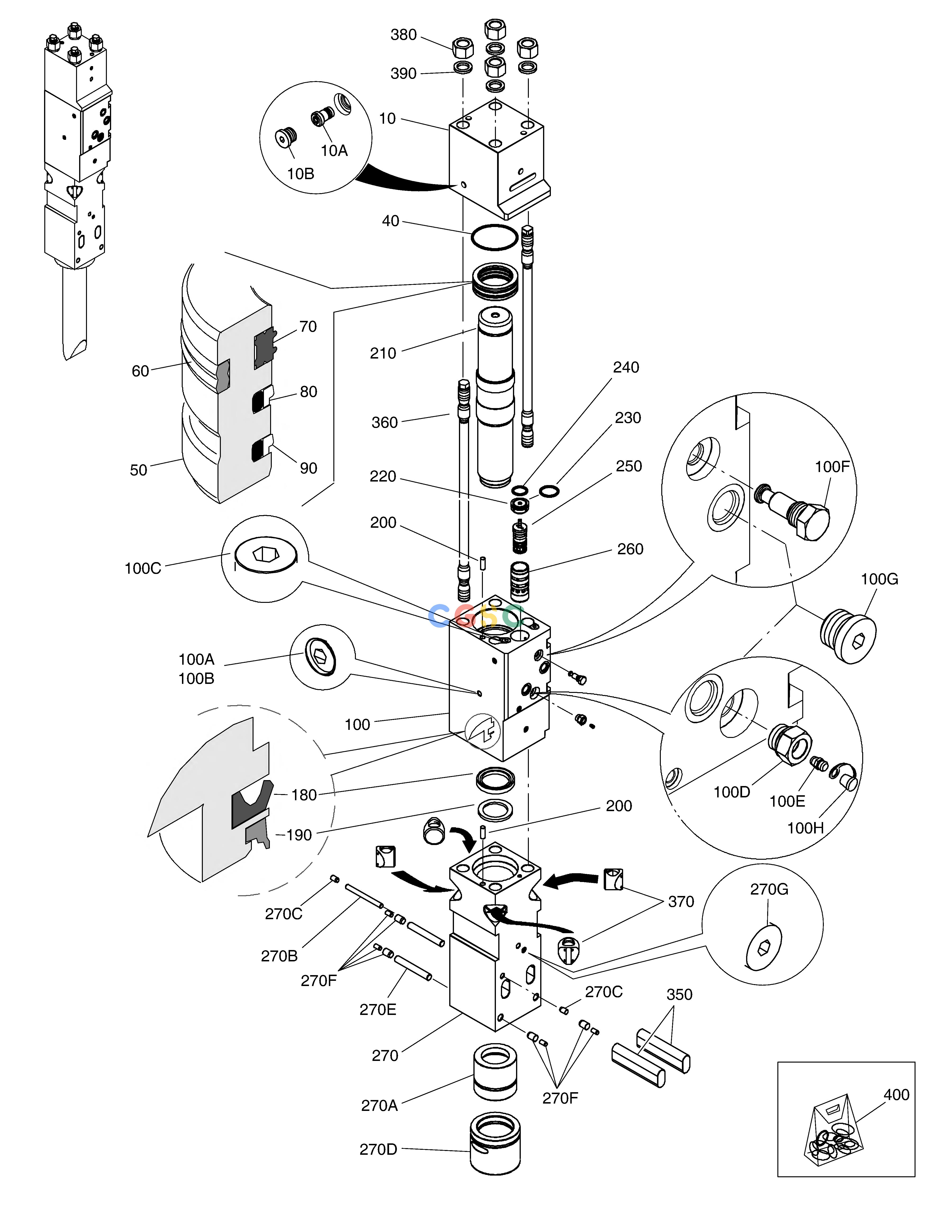 斗山零件查询POWER CELL FOR HOUSING DXB170H Doosan parts catalog online