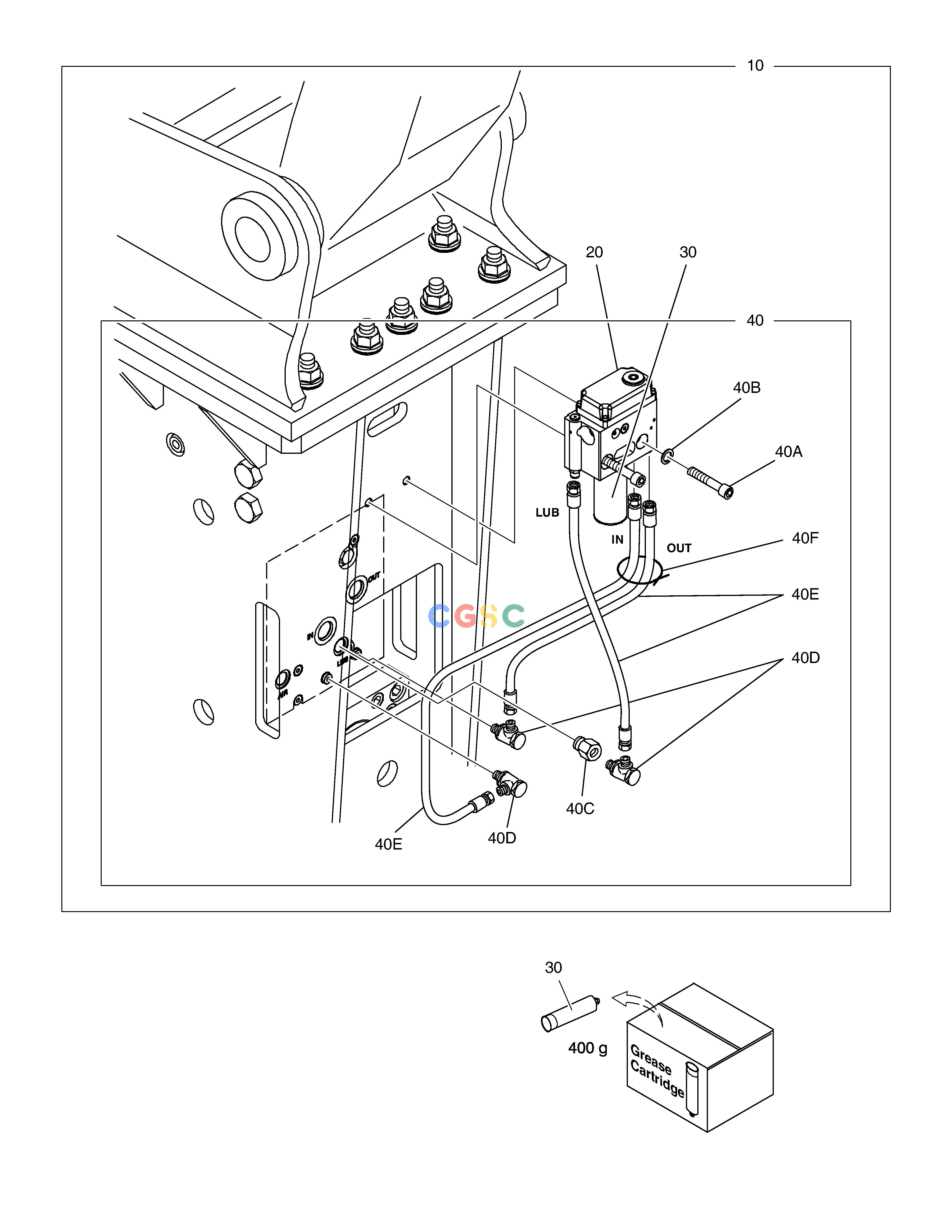 斗山零件查询AUTO GREASE DEVICE DXB260H Doosan parts catalog online