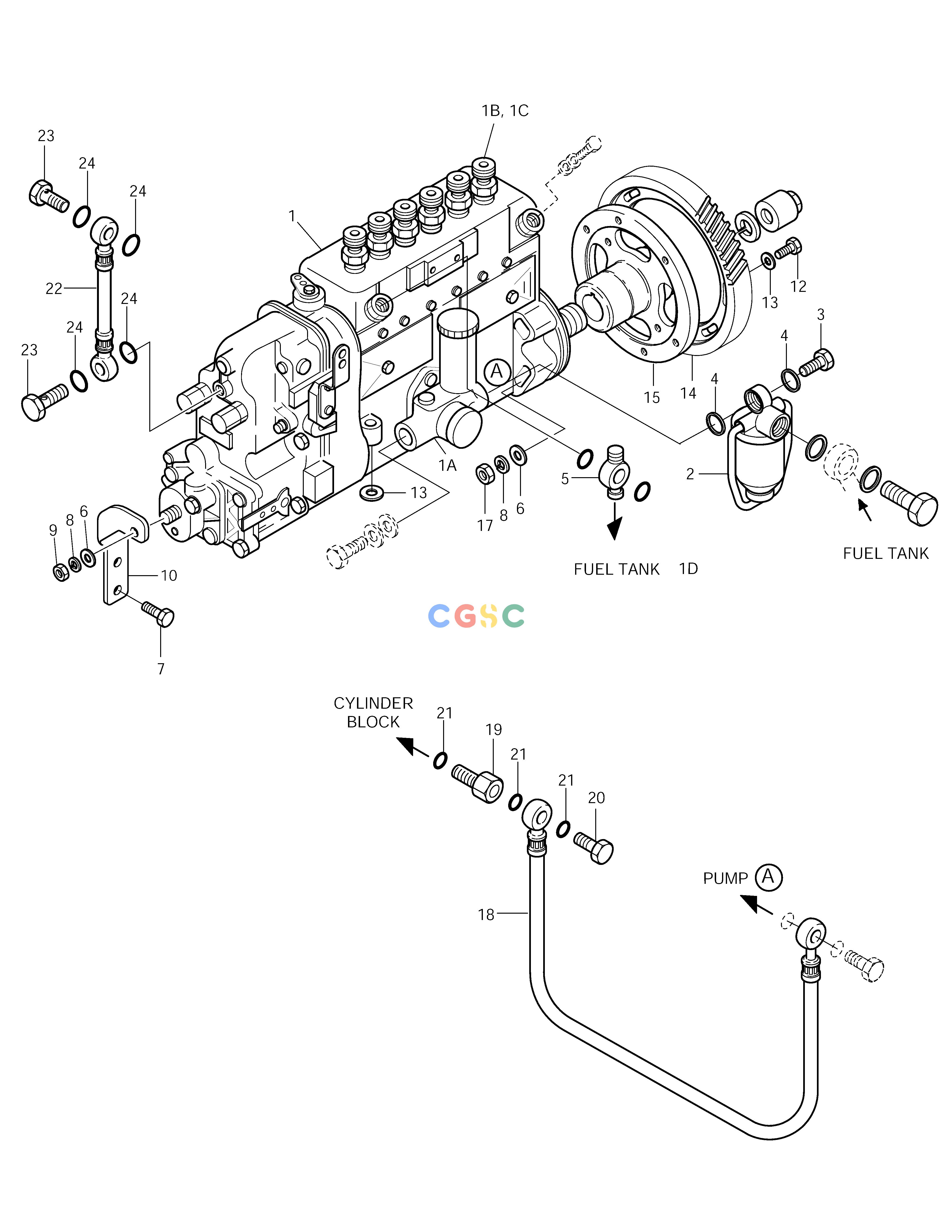斗山零件查询INJECTION PUMP SOLAR 250LC-V Doosan parts catalog online