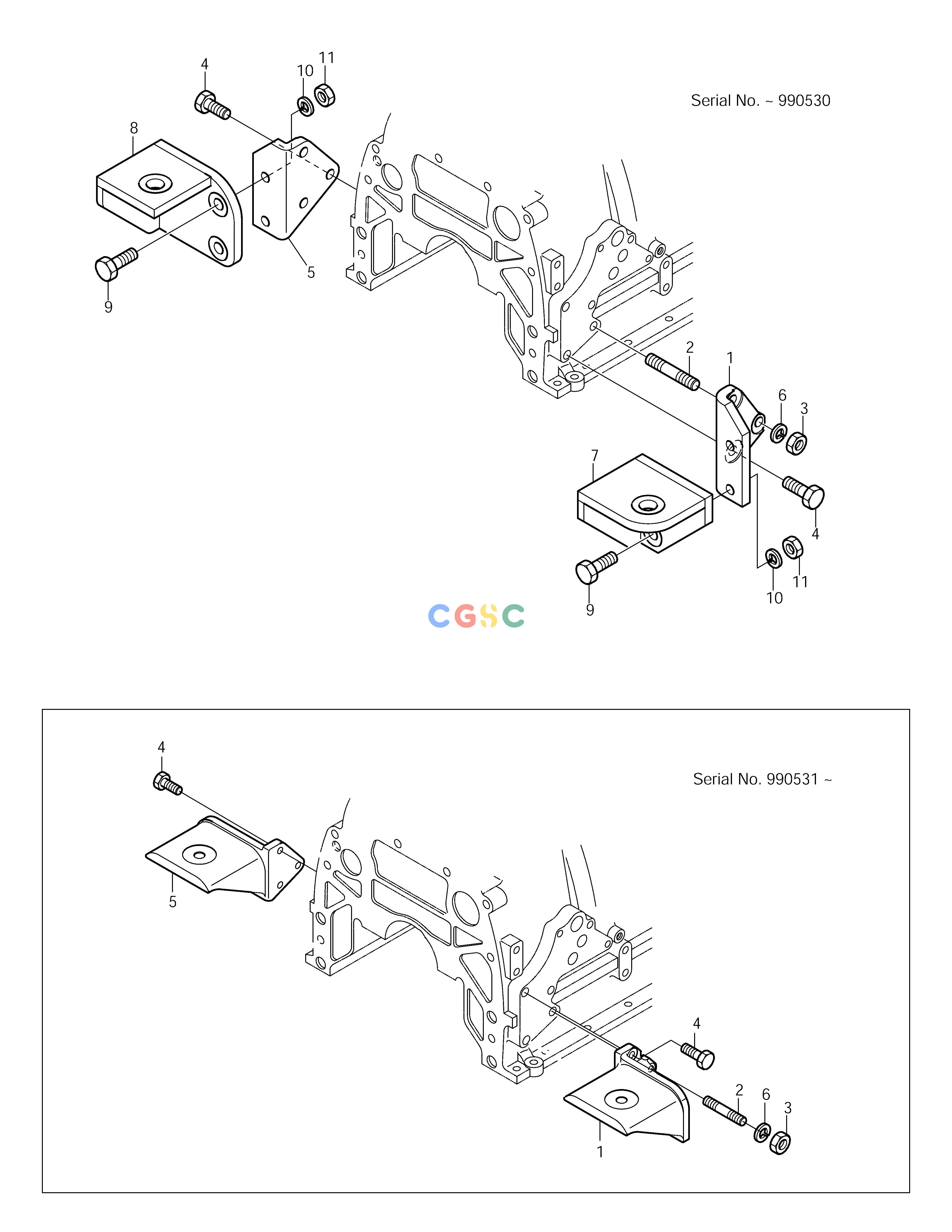 斗山零件查询ENGINE MOUNTING SOLAR 250LC-V Doosan parts catalog online