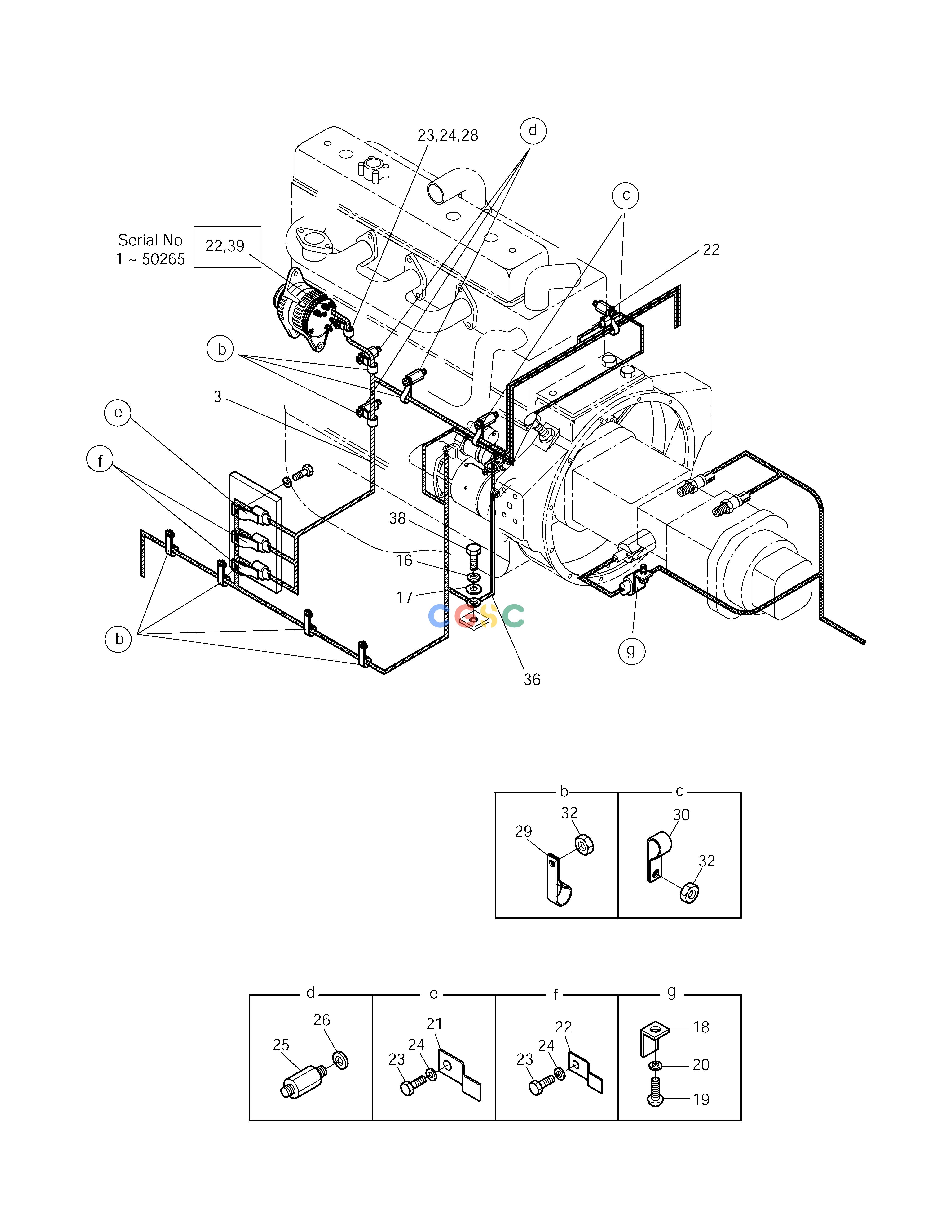 斗山零件查询ELECTRIC WIRING(2)-ENGINE SOLAR 250LC-V Doosan parts catalog online