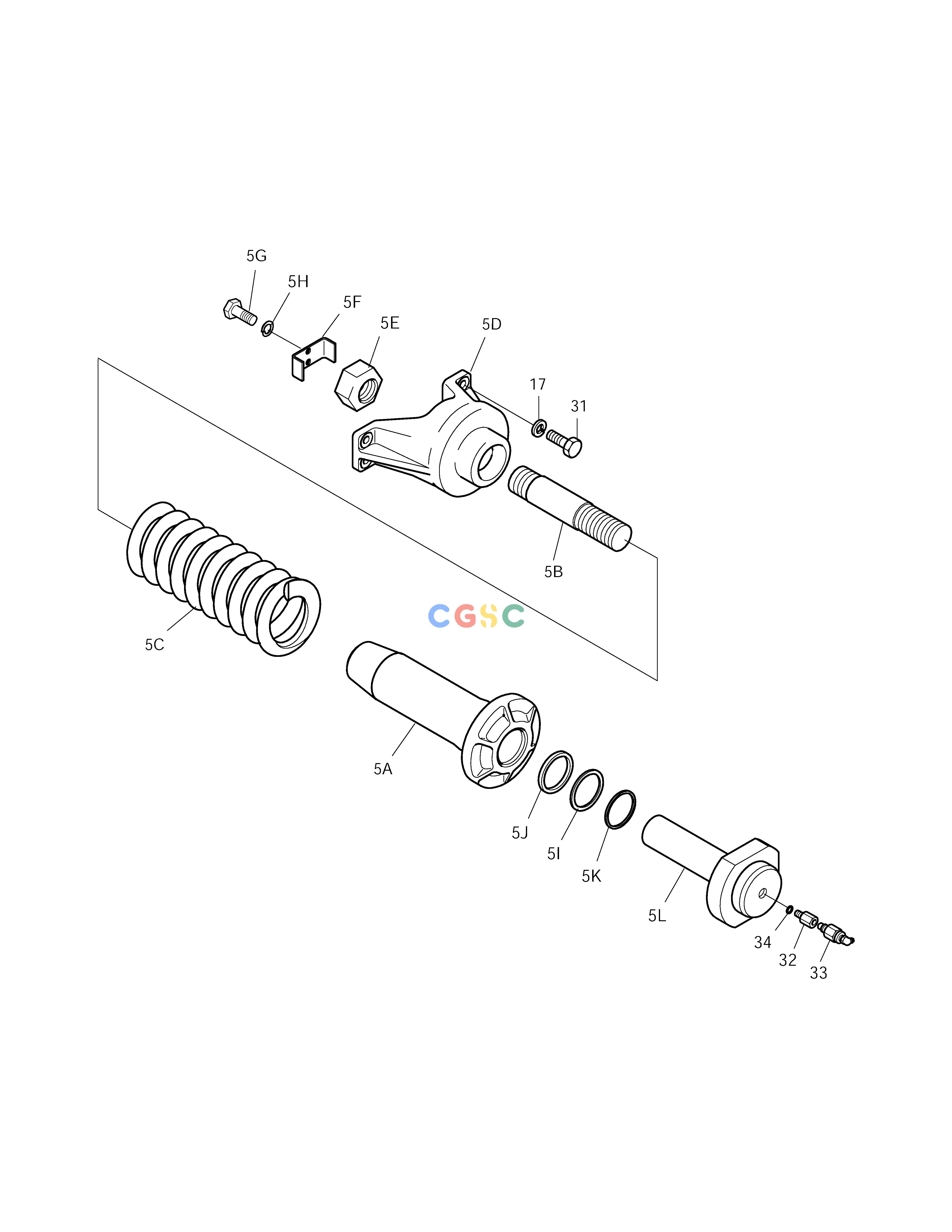 斗山零件查询TRACK SPRING SOLAR 250LC-V Doosan parts catalog online