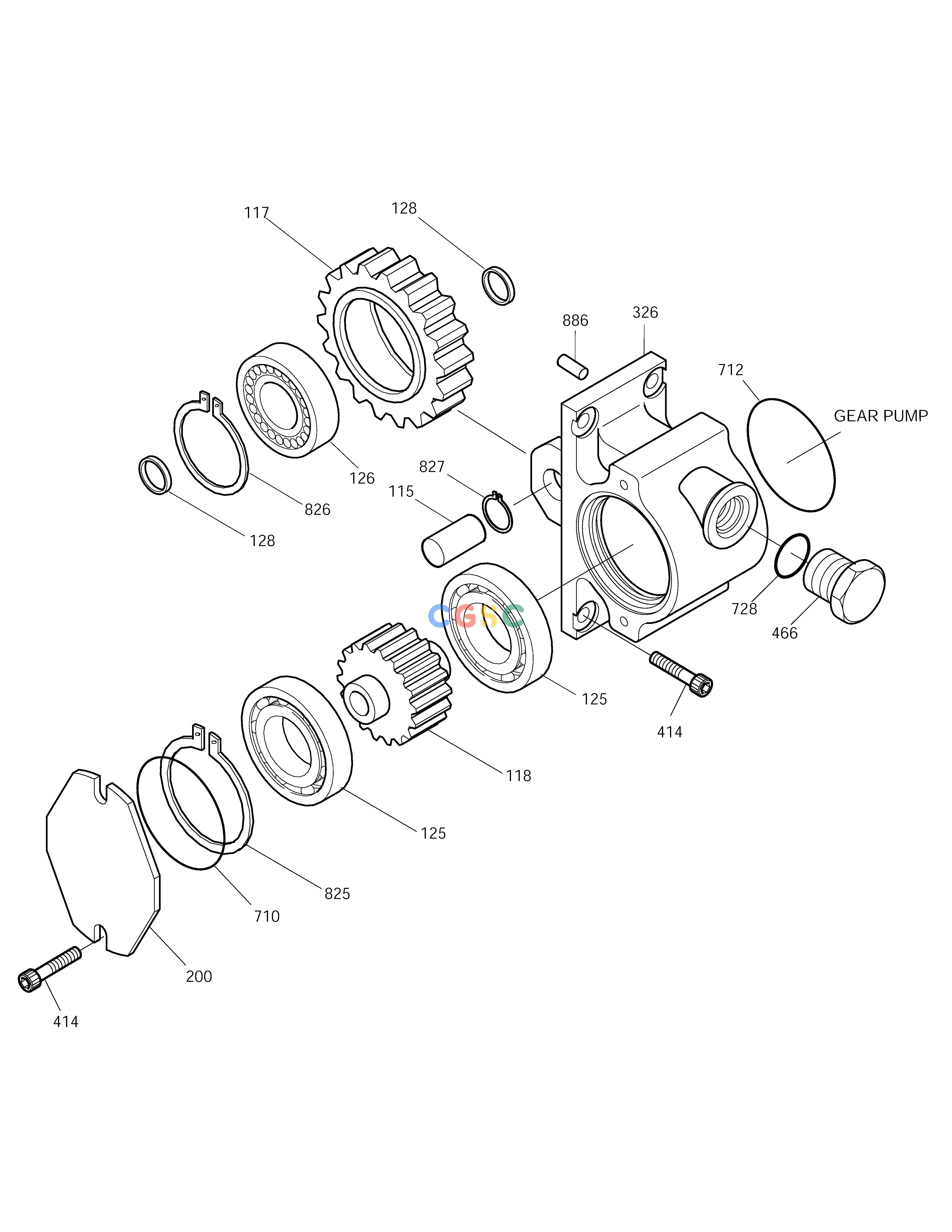 斗山零件查询PTO ASS'Y SOLAR 250LC-V Doosan parts catalog online
