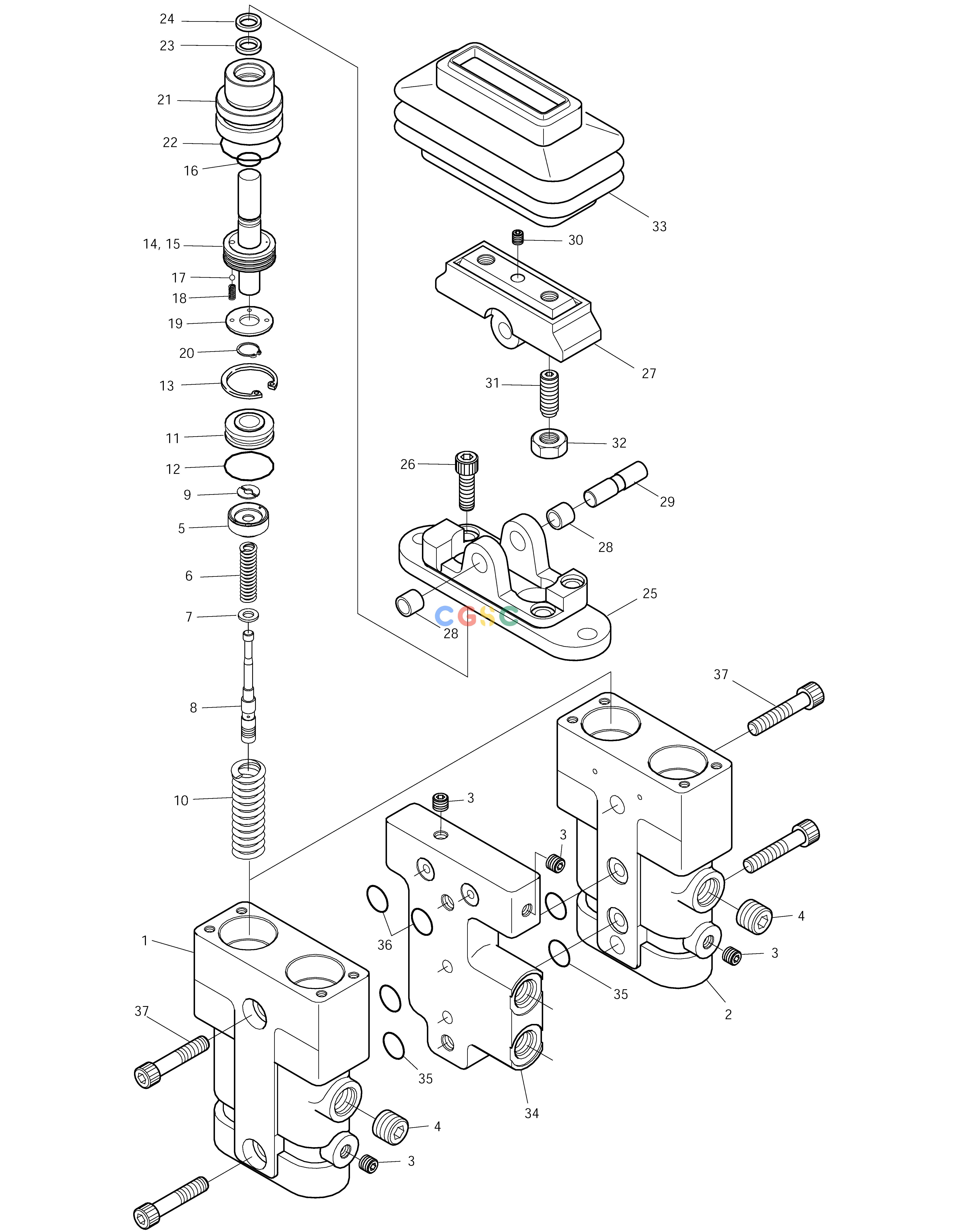 斗山零件查询PEDAL VALVE SOLAR 250LC-V Doosan parts catalog online