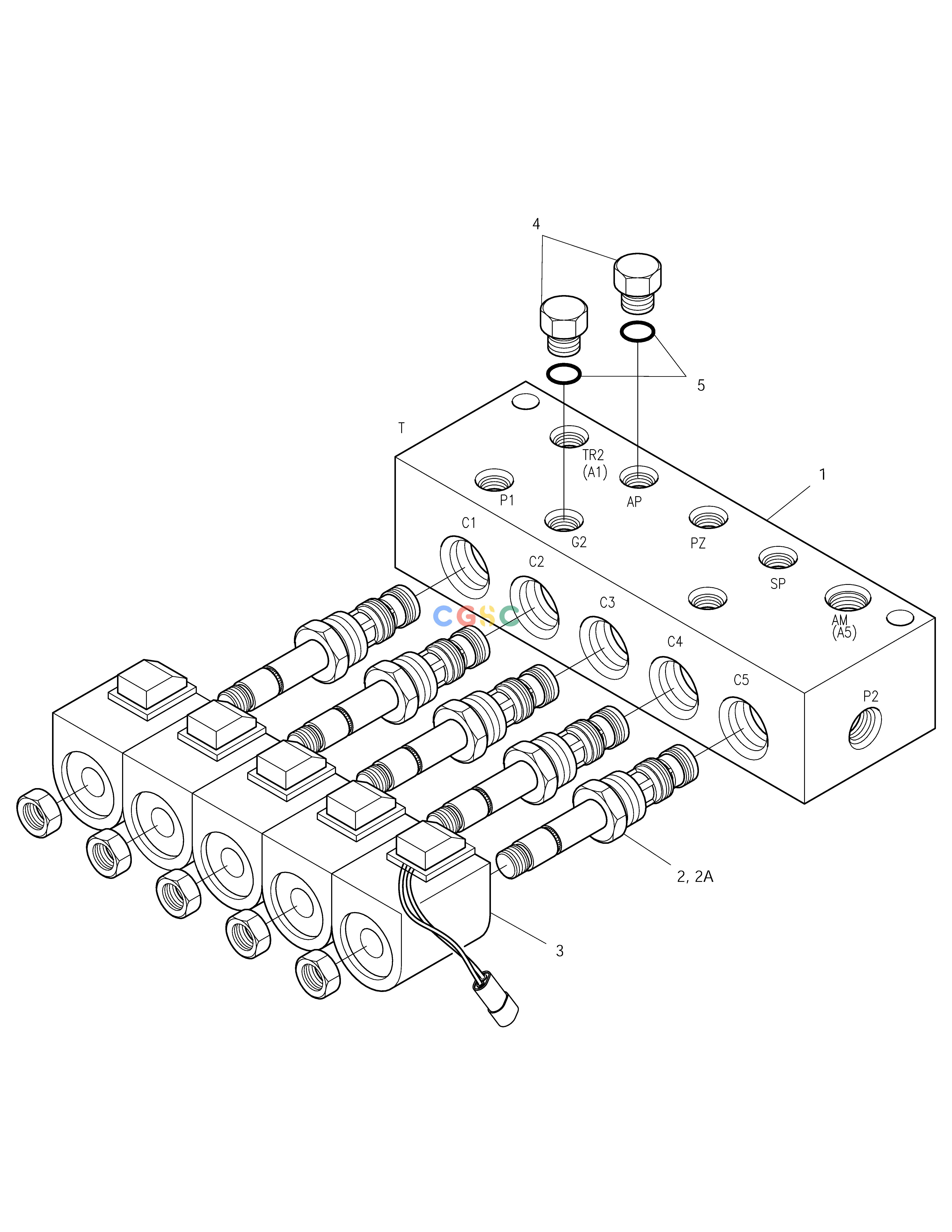 斗山零件查询SOLENOID VALVE SOLAR 250LC-V Doosan parts catalog online