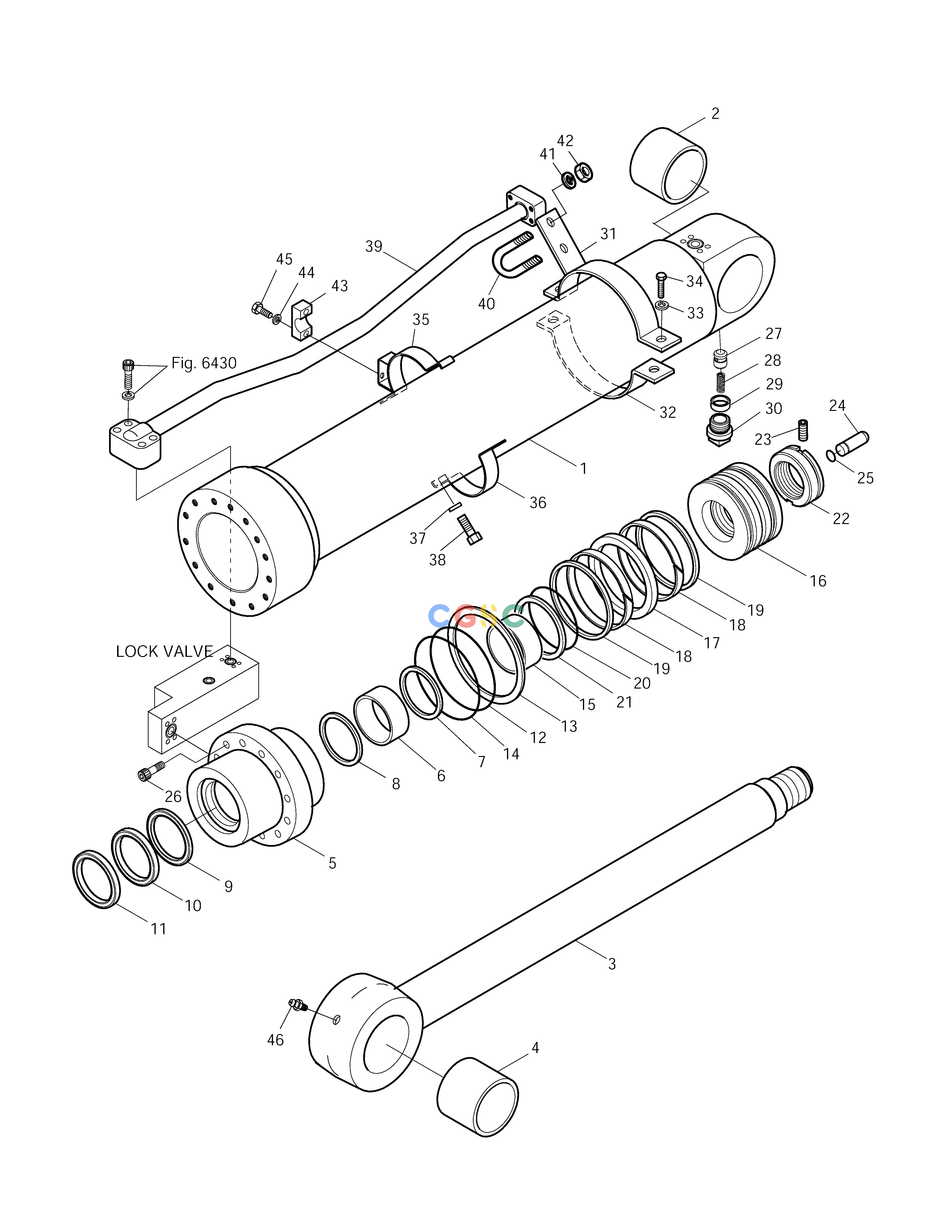 斗山零件查询ARM CYLINDER-LOCK VALVE SOLAR 250LC-V Doosan parts catalog online