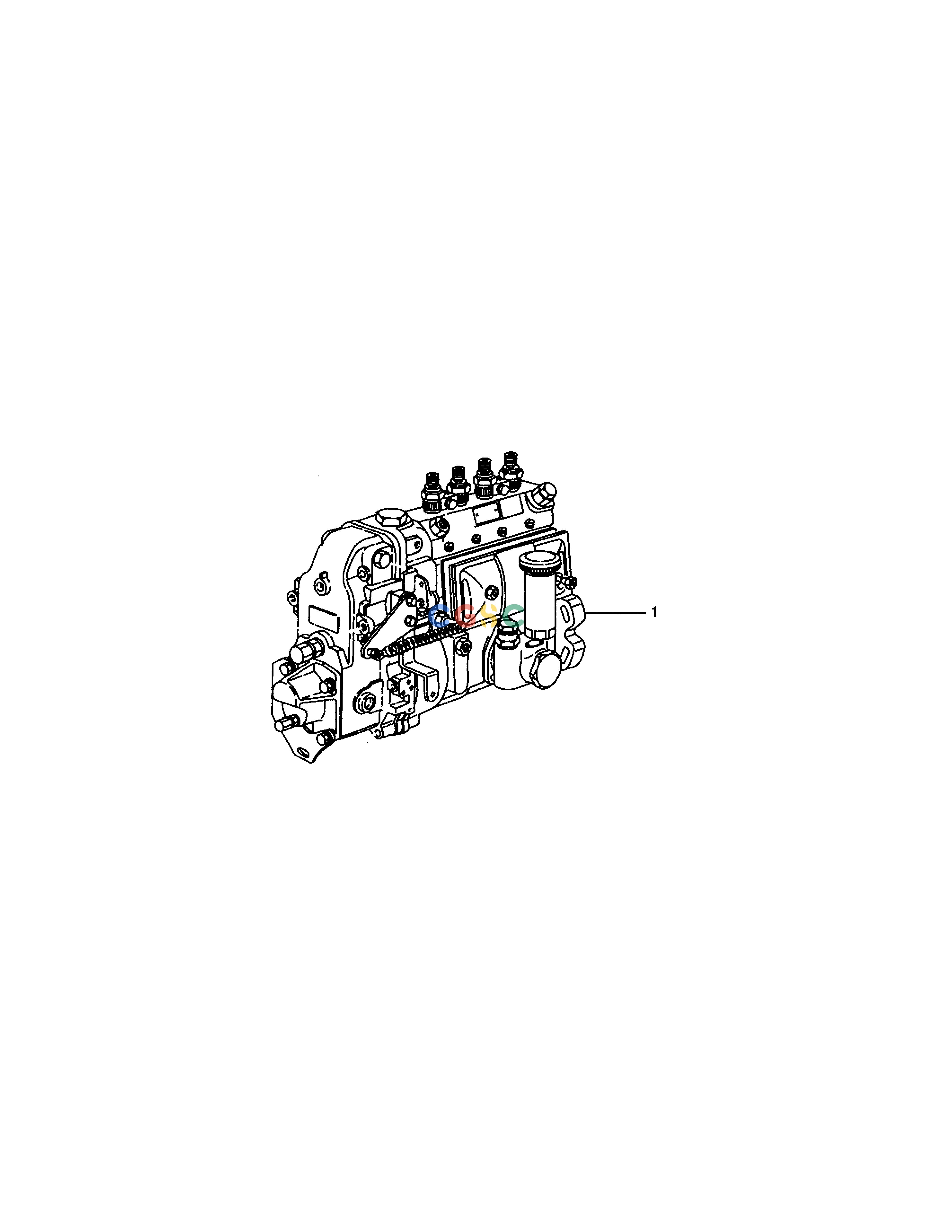斗山零件查询FUEL INJECTION PUMP SOLAR 75-V Doosan parts catalog online