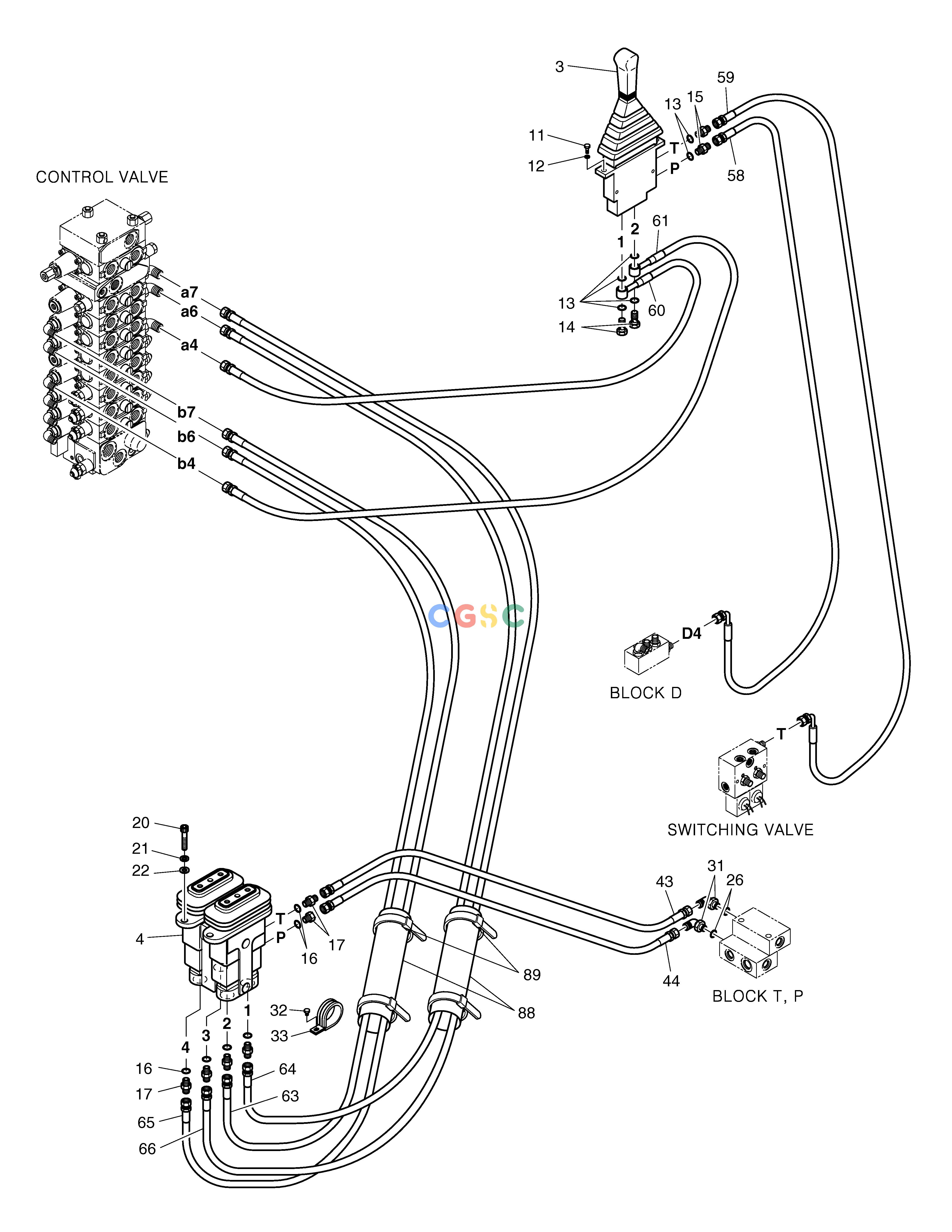 斗山零件查询PILOT PIPING(5) SOLAR 75-V Doosan parts catalog online