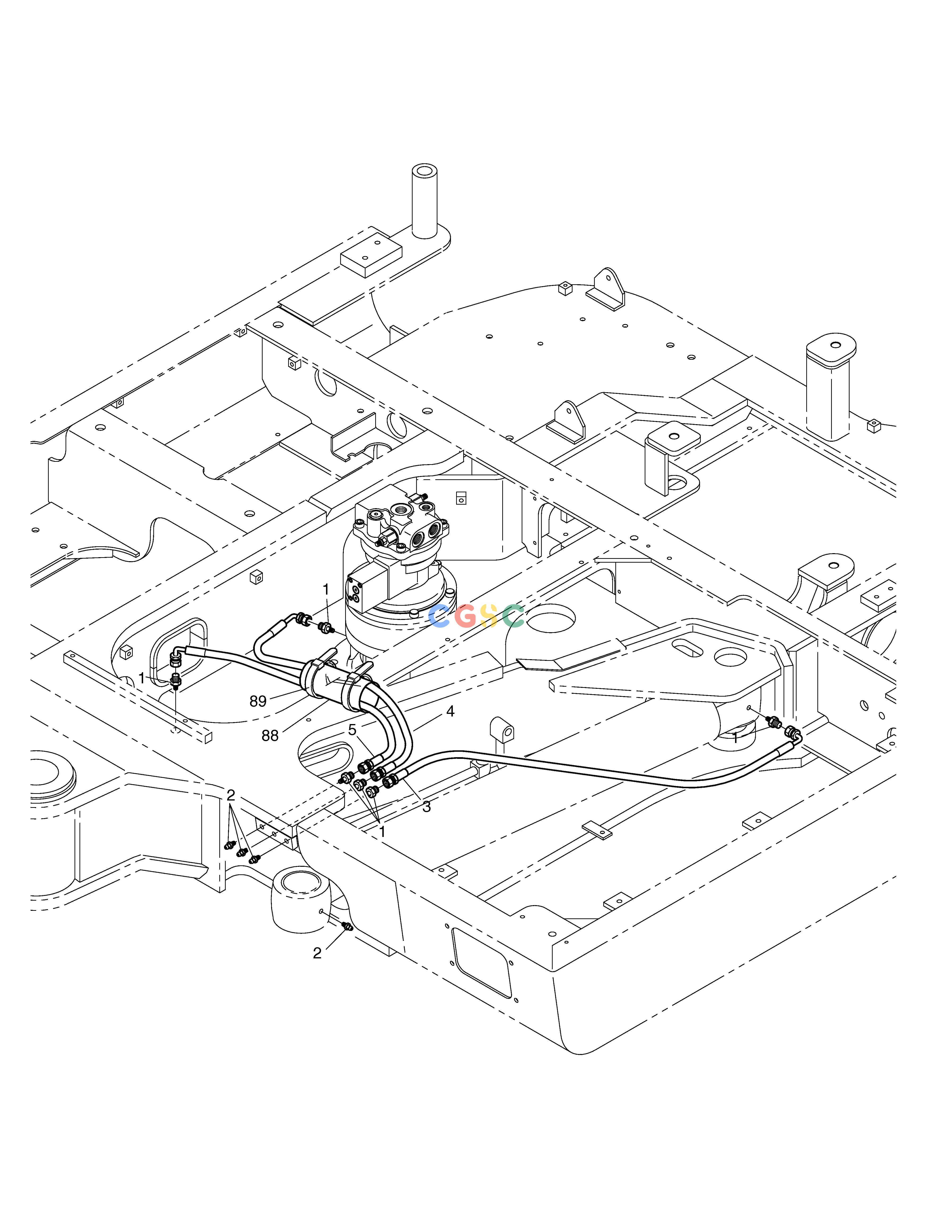 斗山零件查询GREASE PIPING SOLAR 75-V Doosan parts catalog online