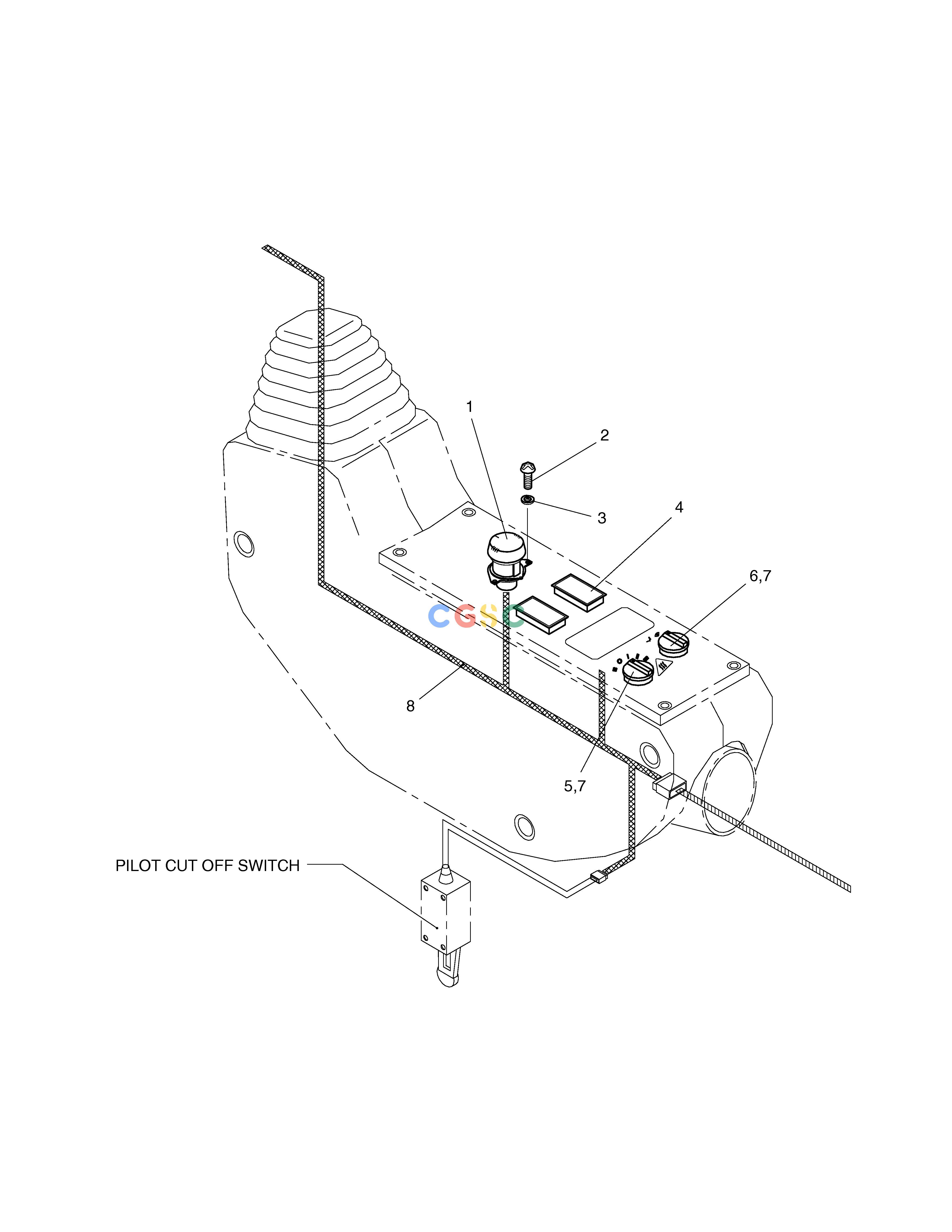 斗山零件查询ELECTRIC PARTS(4)-STAND(L.H) SOLAR 75-V Doosan parts catalog online