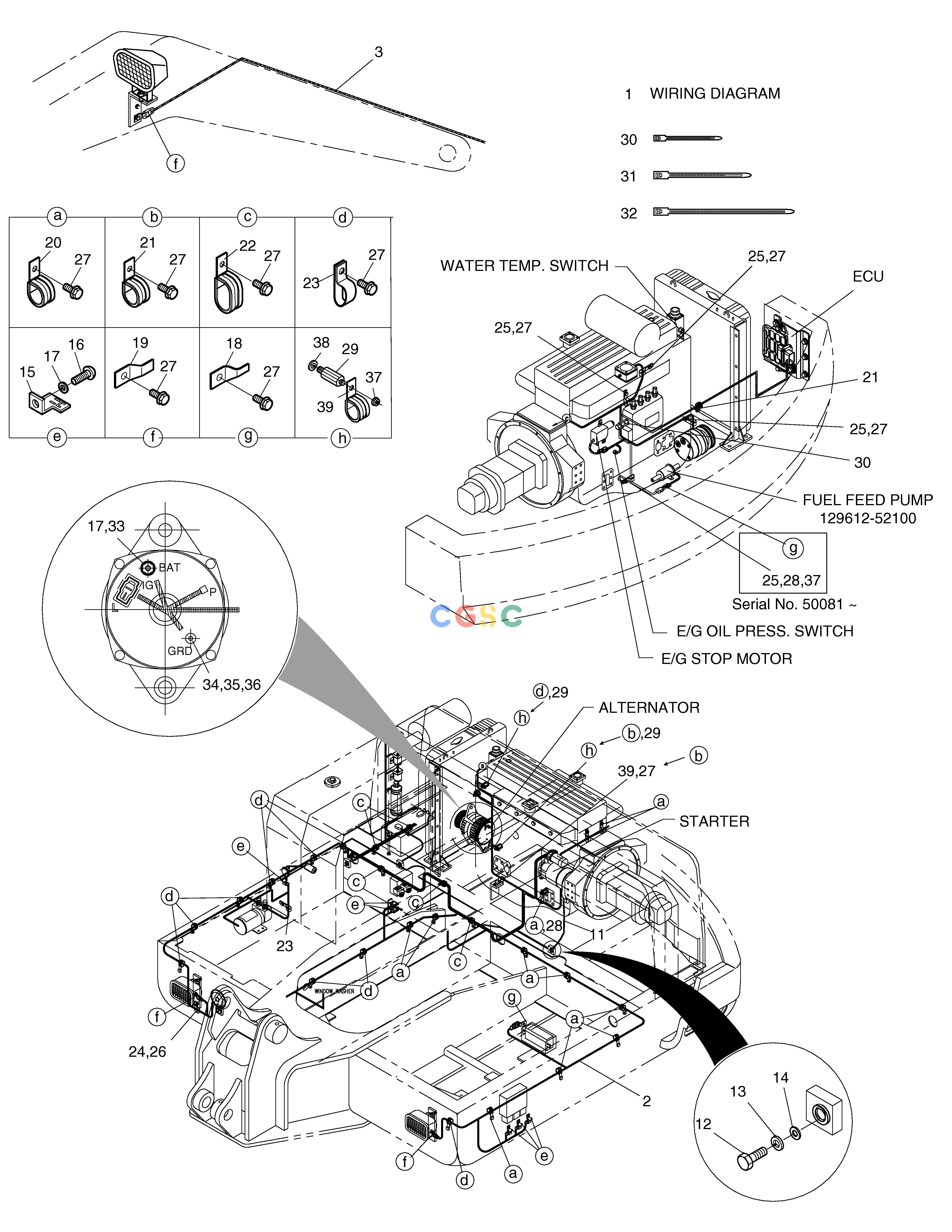 斗山零件查询ELECTRIC WIRING(2)-RELATED PARTS SOLAR 75-V Doosan parts catalog online